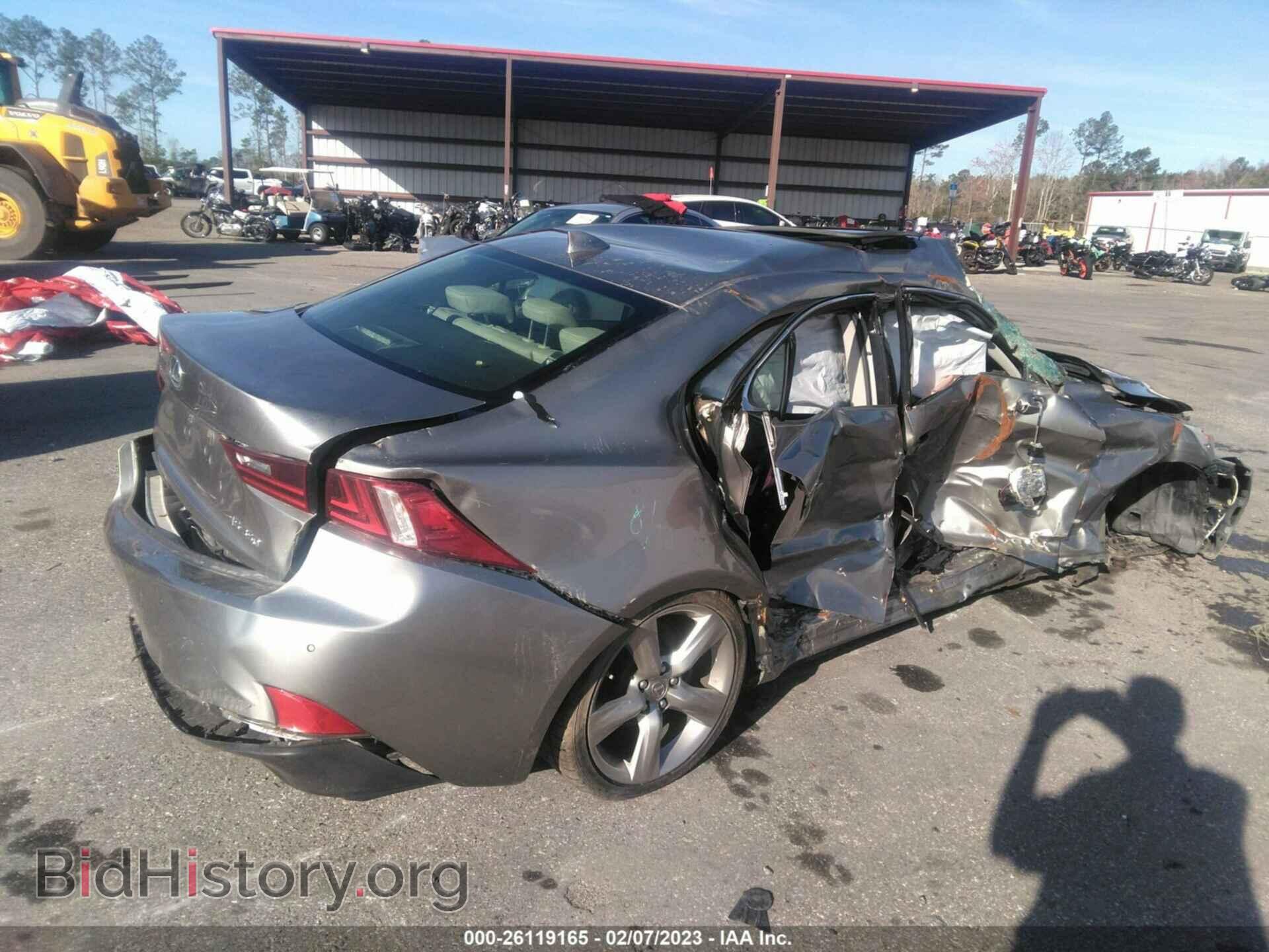 2014 LEXUS IS 350 - VIN: JTHBE1D25E5005084 - Фото 4