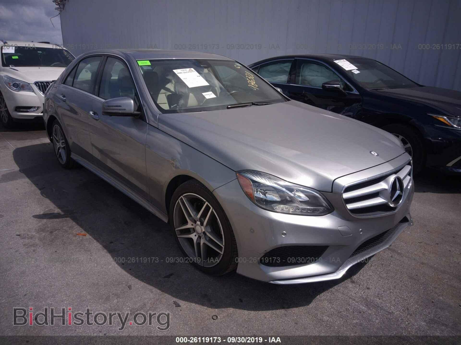 Photo WDDHF5KBXEA986321 - MERCEDES-BENZ E 2014