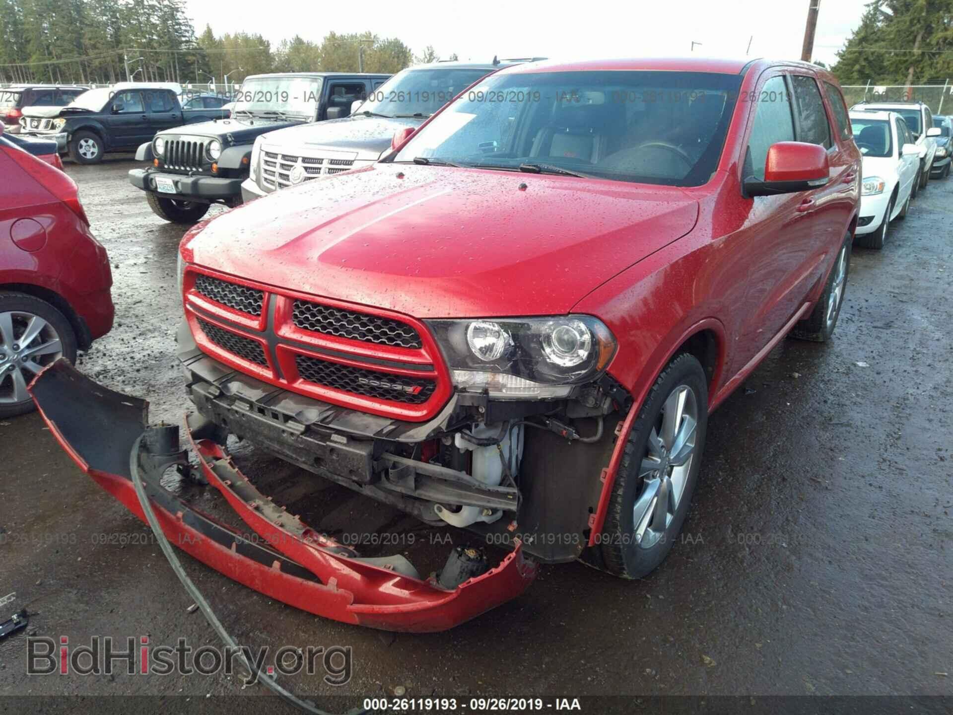2012 DODGE DURANGO - VIN: 1C4SDJCT7CC195784 - Фото 2