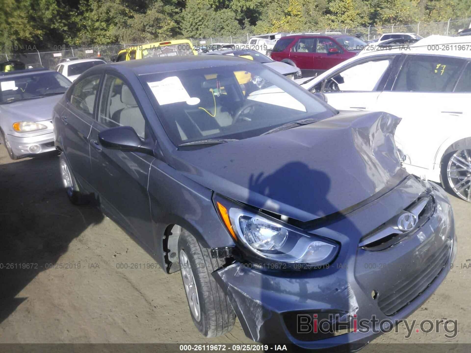 Photo KMHCT4AE6EU651666 - HYUNDAI ACCENT 2014