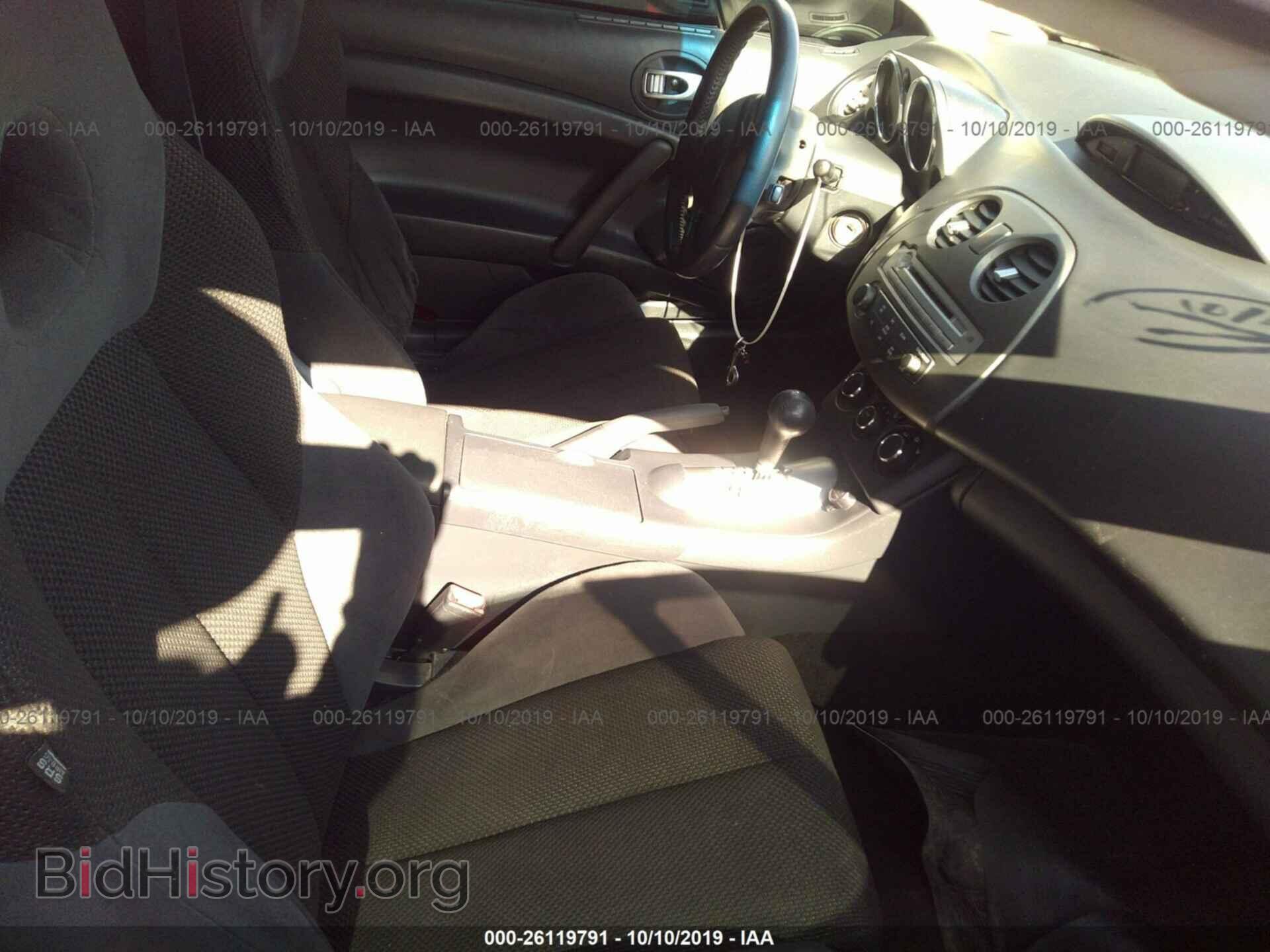 2007 MITSUBISHI ECLIPSE - VIN: 4A3AK24F07E061979 - Фото 5