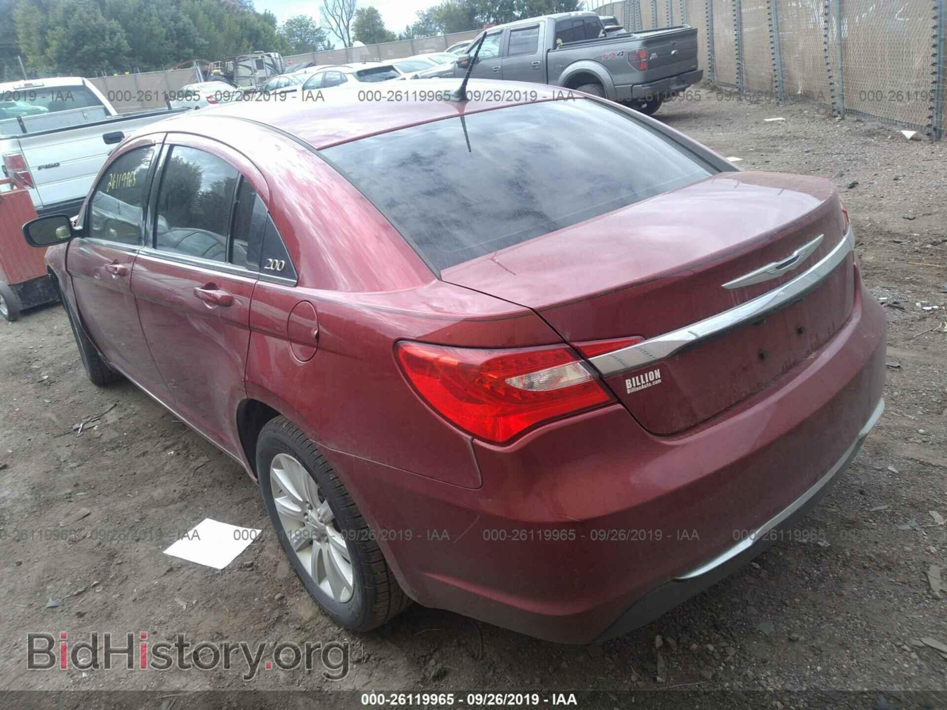 2014 CHRYSLER 200 - VIN: 1C3CCBBB1EN197824 - Фото 3