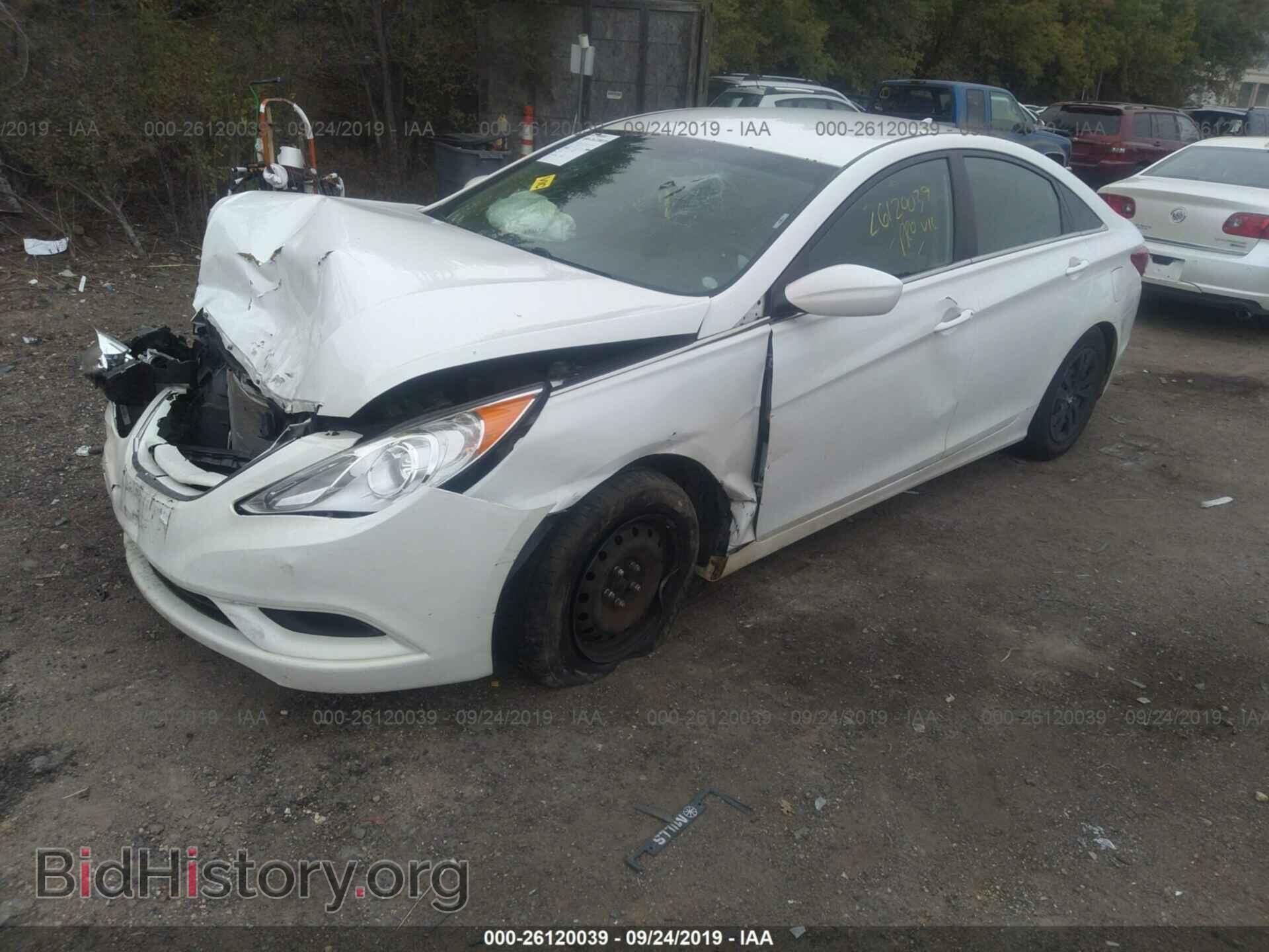 2012 HYUNDAI SONATA - VIN: 5NPEB4AC5CH347881 - Фото 2
