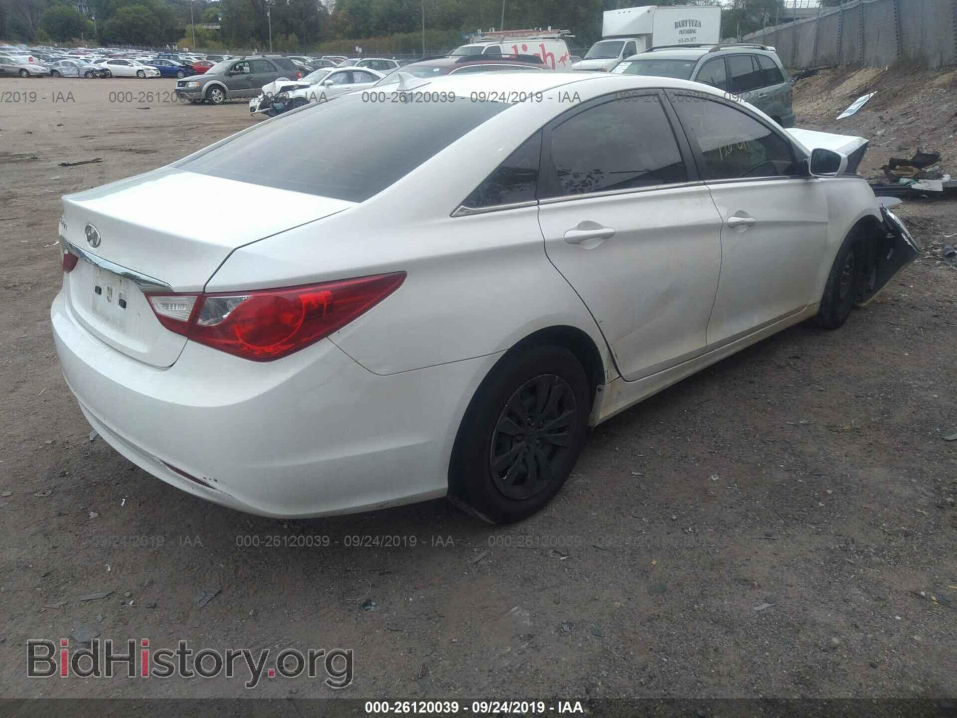 2012 HYUNDAI SONATA - VIN: 5NPEB4AC5CH347881 - Фото 4