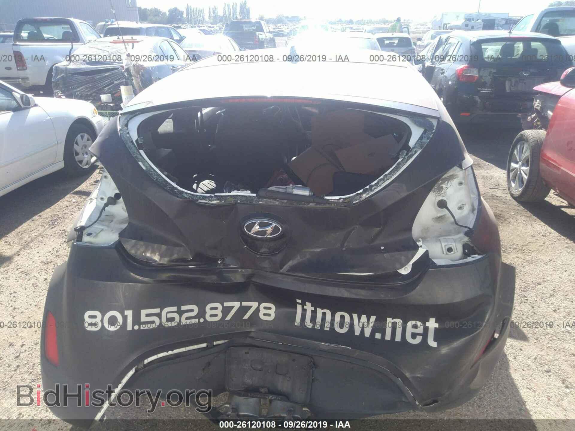 2013 HYUNDAI VELOSTER - VIN: KMHTC6AD2DU143437 - Фото 6