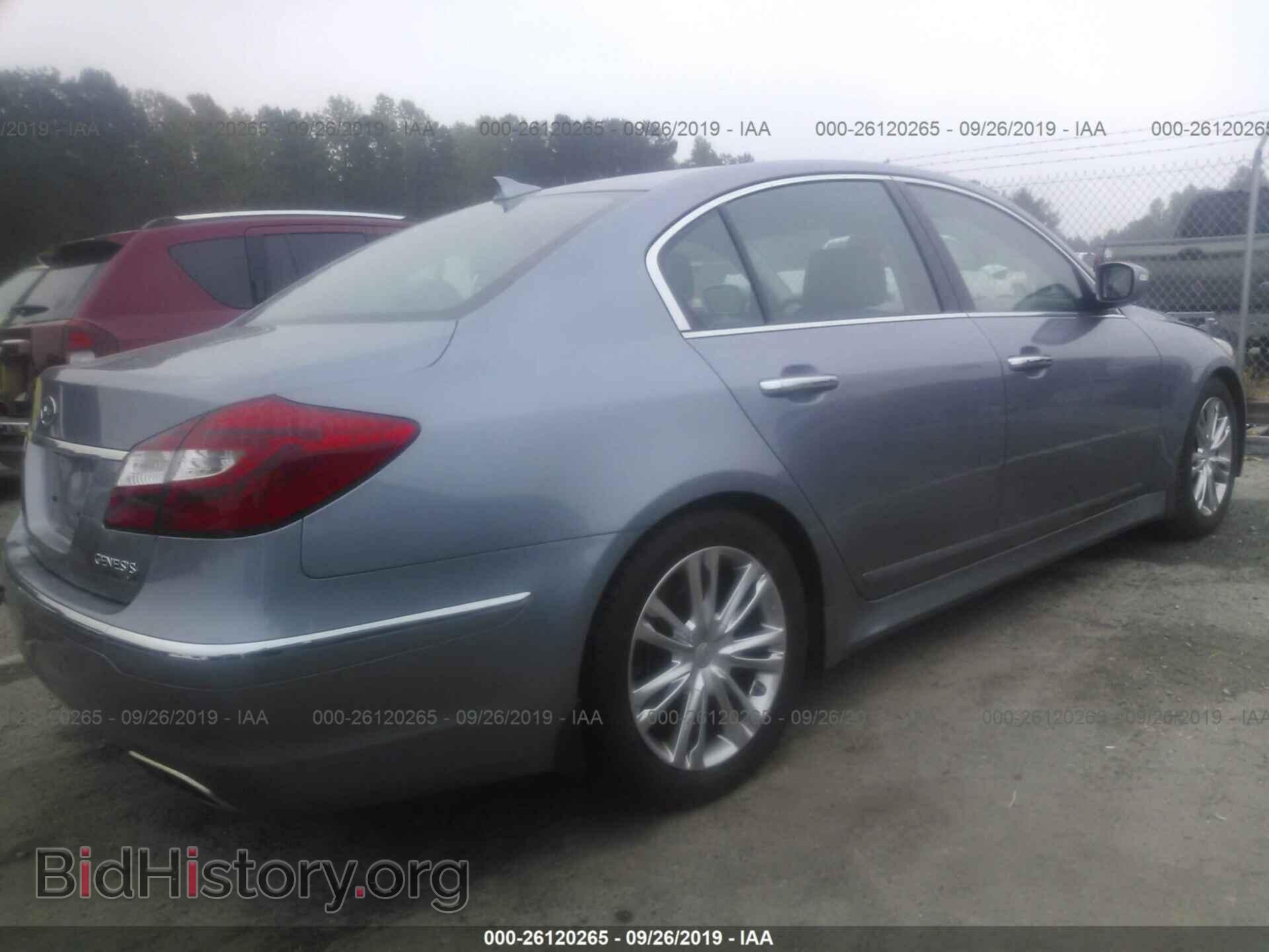 2014 HYUNDAI GENESIS - VIN: KMHGC4DD9EU262329 - Фото 4