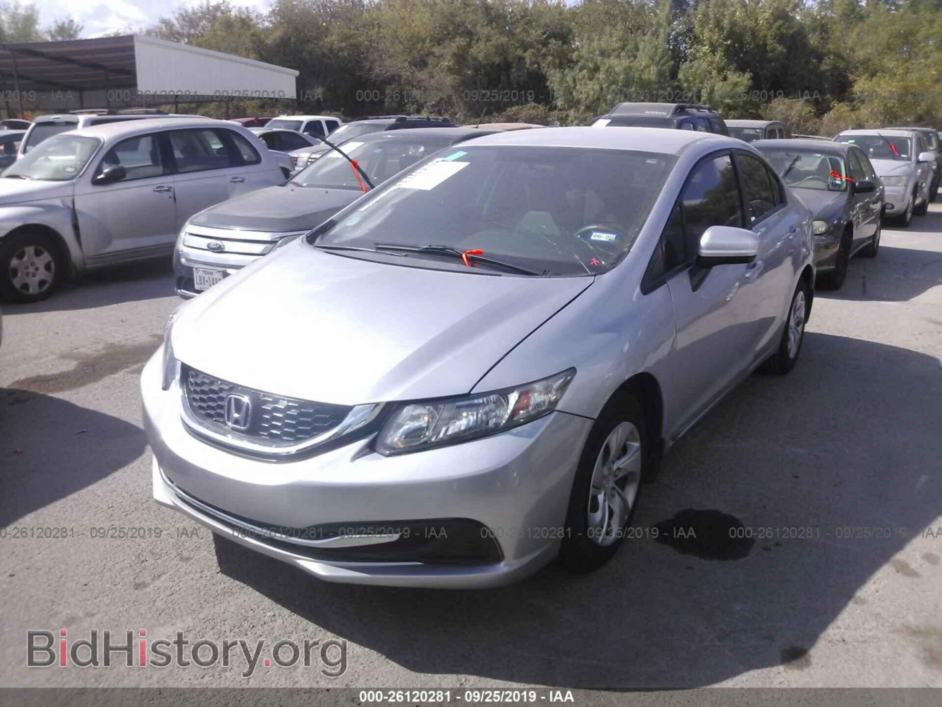 2014 HONDA CIVIC - VIN: 19XFB2F51EE003037 - Фото 2