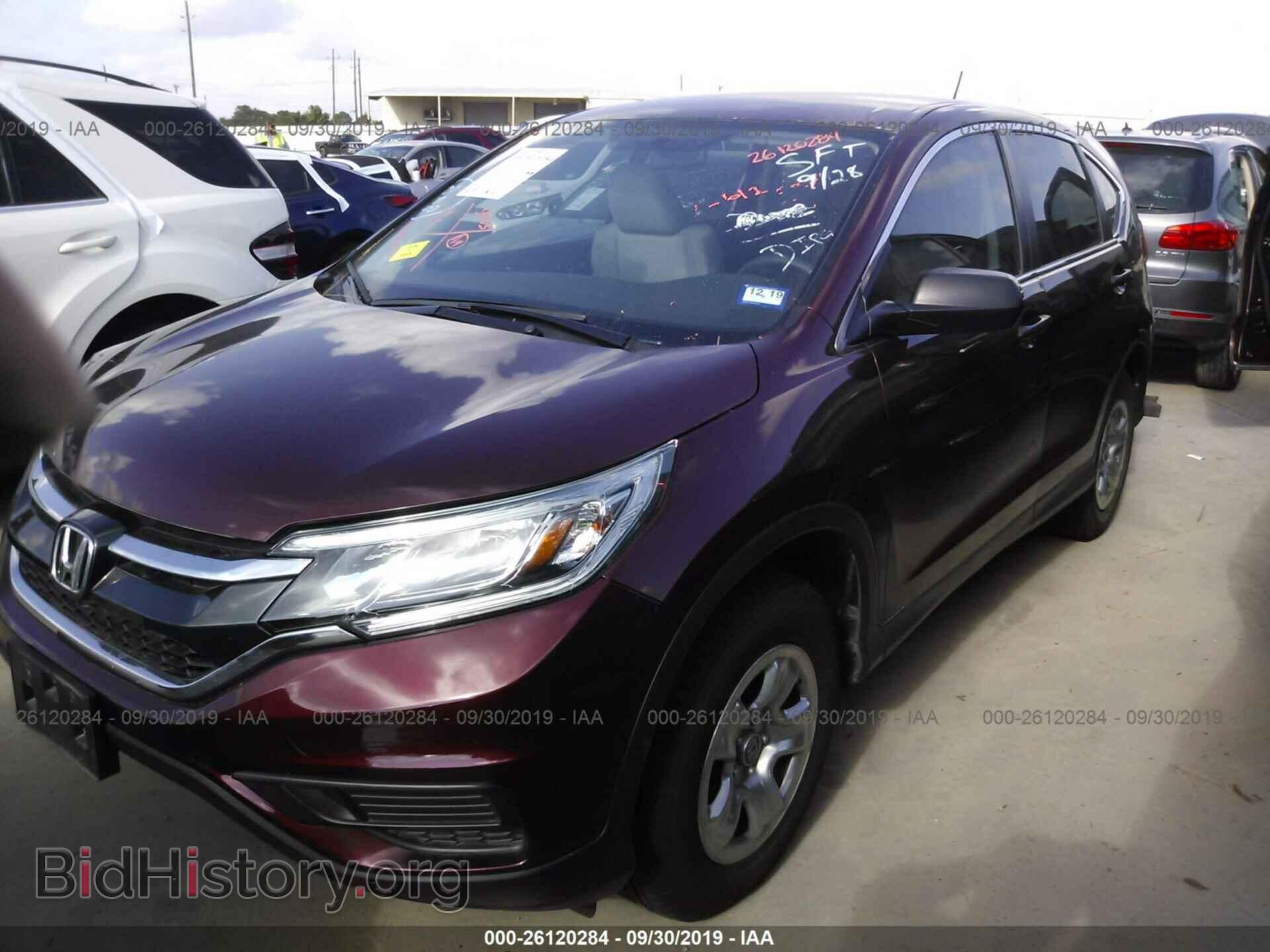 2015 HONDA CR-V - VIN: 2HKRM3H34FH559803 - Фото 2
