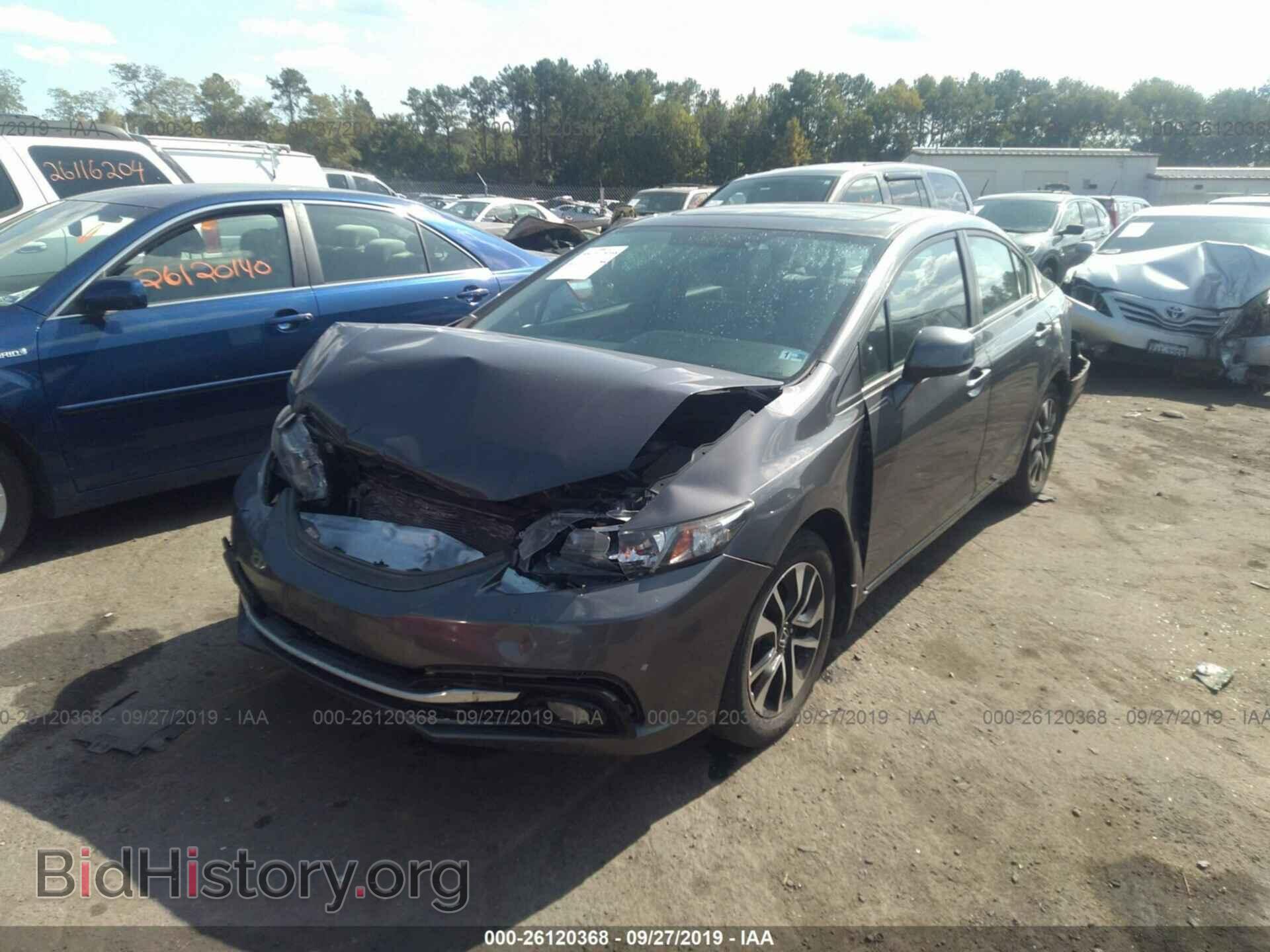 2013 HONDA CIVIC - VIN: 2HGFB2F90DH552784 - Photo 2