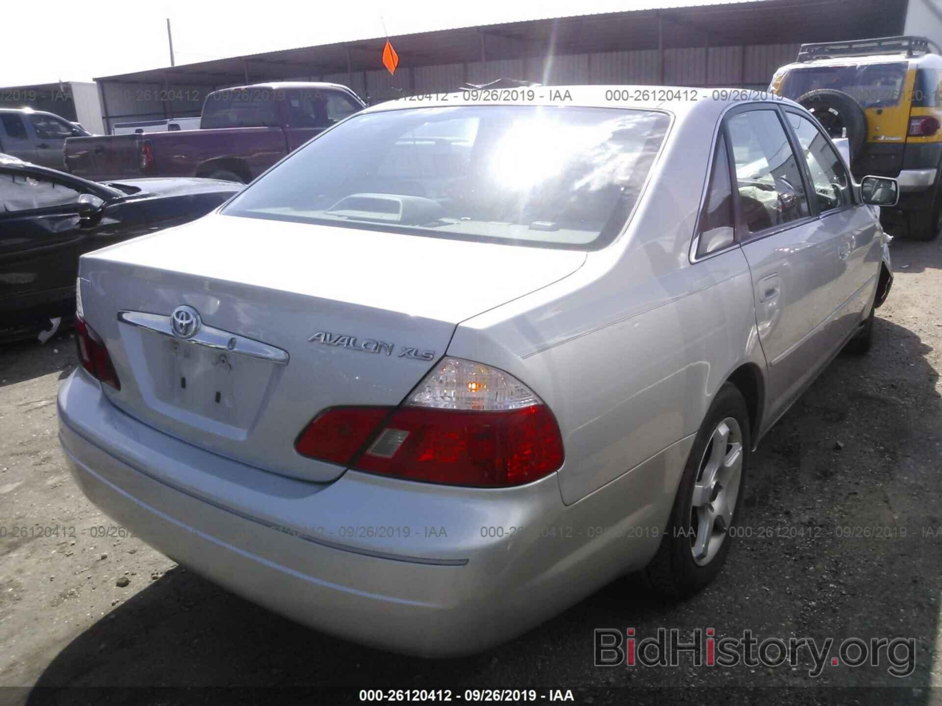 Photo 4T1BF28BX4U377339 - TOYOTA AVALON 2004