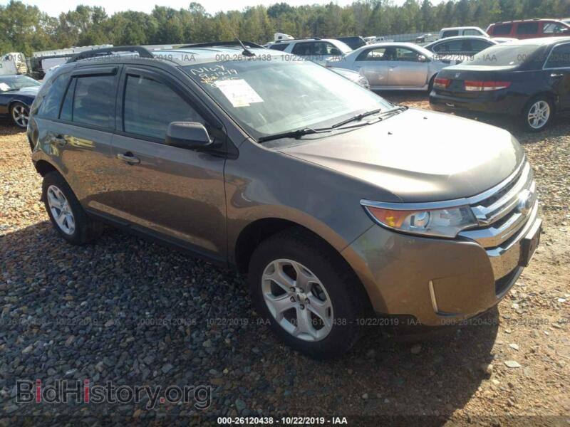 2013 Ford EDGE SEL (VIN 2FMDK3JCXDBB50042) — photo 1 of 10, IAAI, damage: right rear