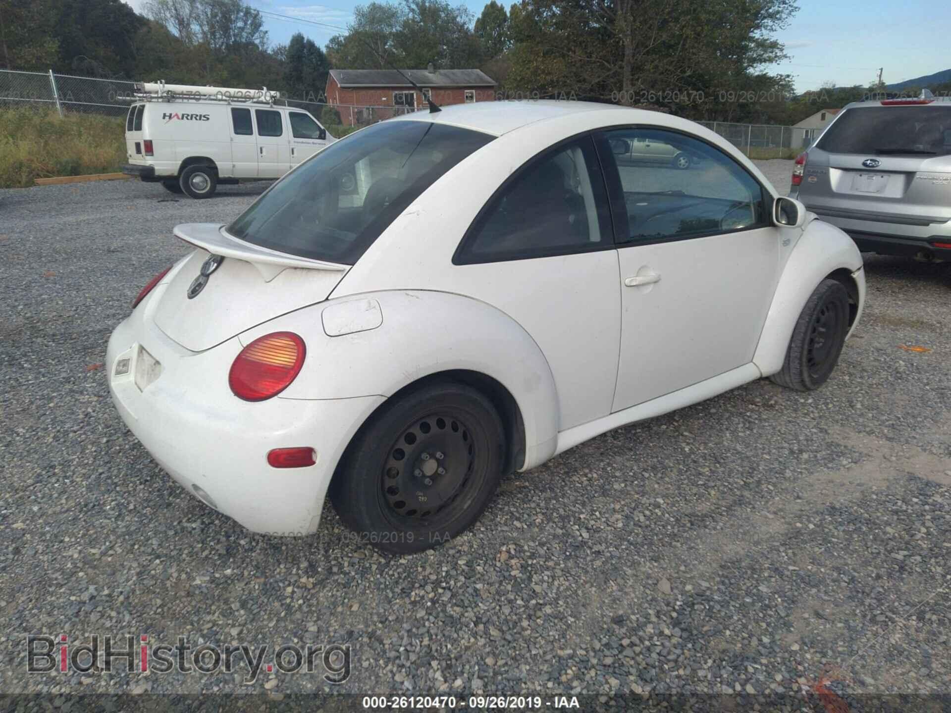 2001 VOLKSWAGEN NEW BEETLE - VIN: 3VWCS21C41M428645 - Фото 4