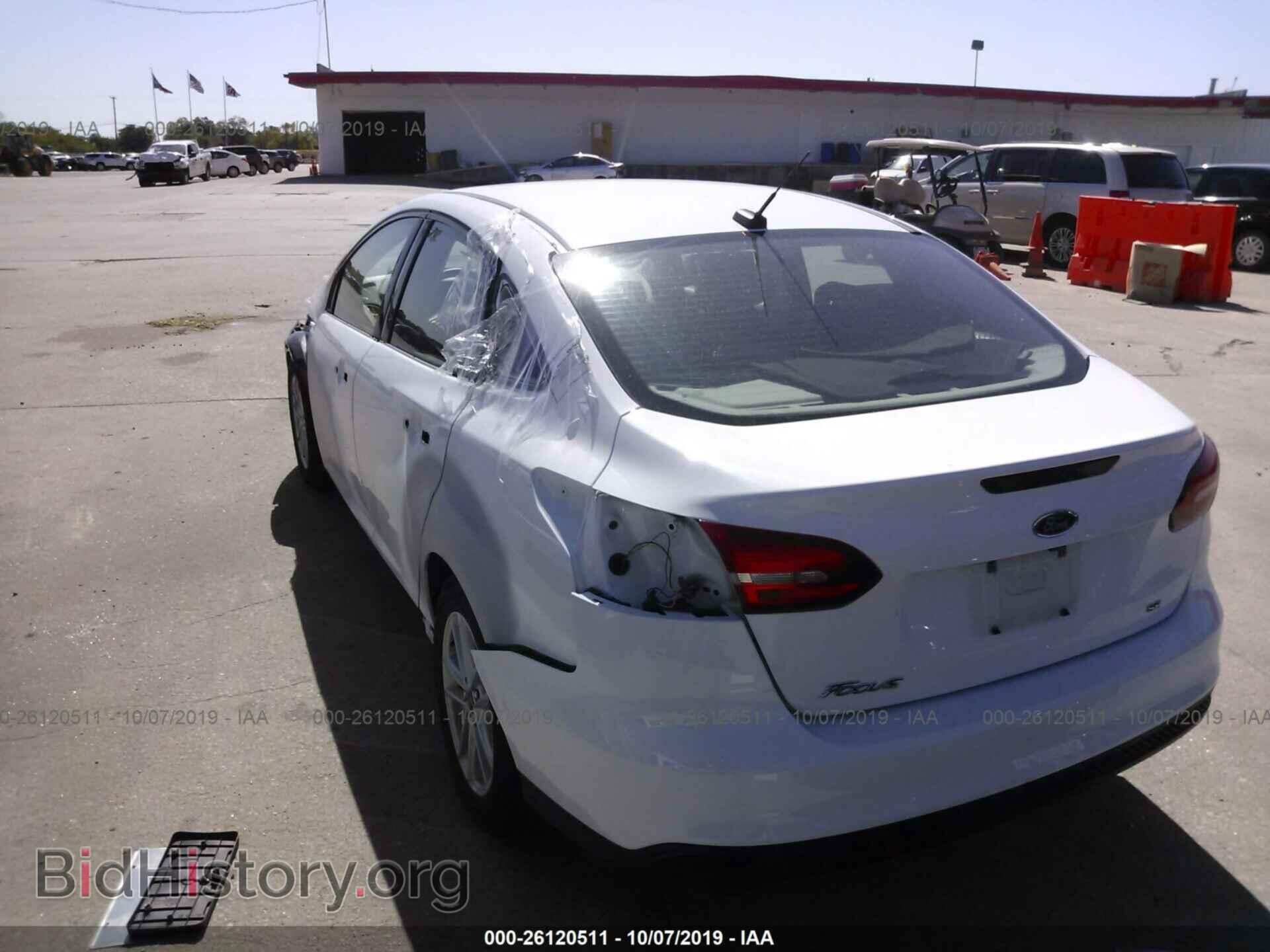 2018 FORD FOCUS - VIN: 1FADP3F24JL250595 - Фото 3