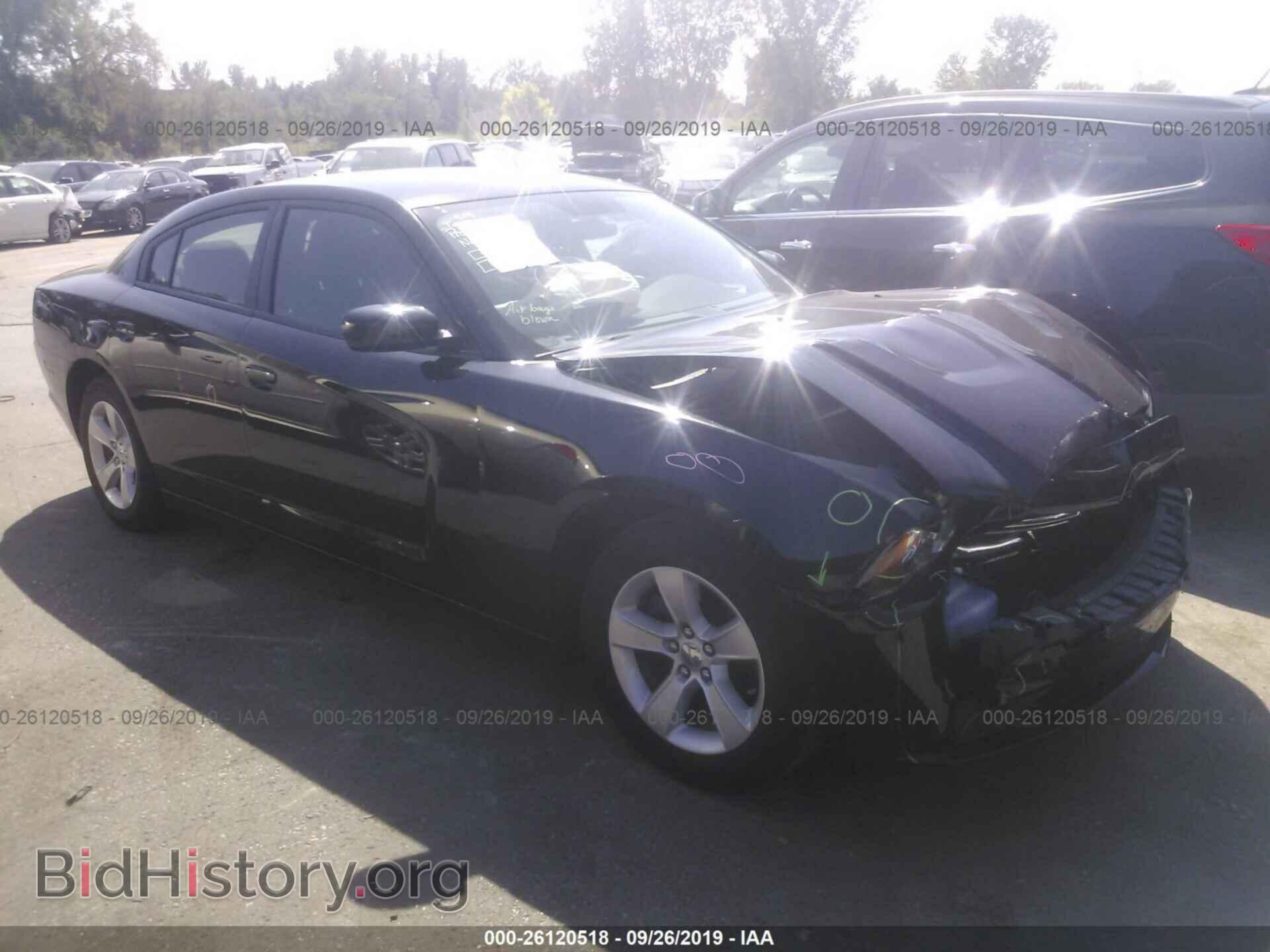 Фотография 2C3CDXBG3CH302486 - DODGE CHARGER 2012