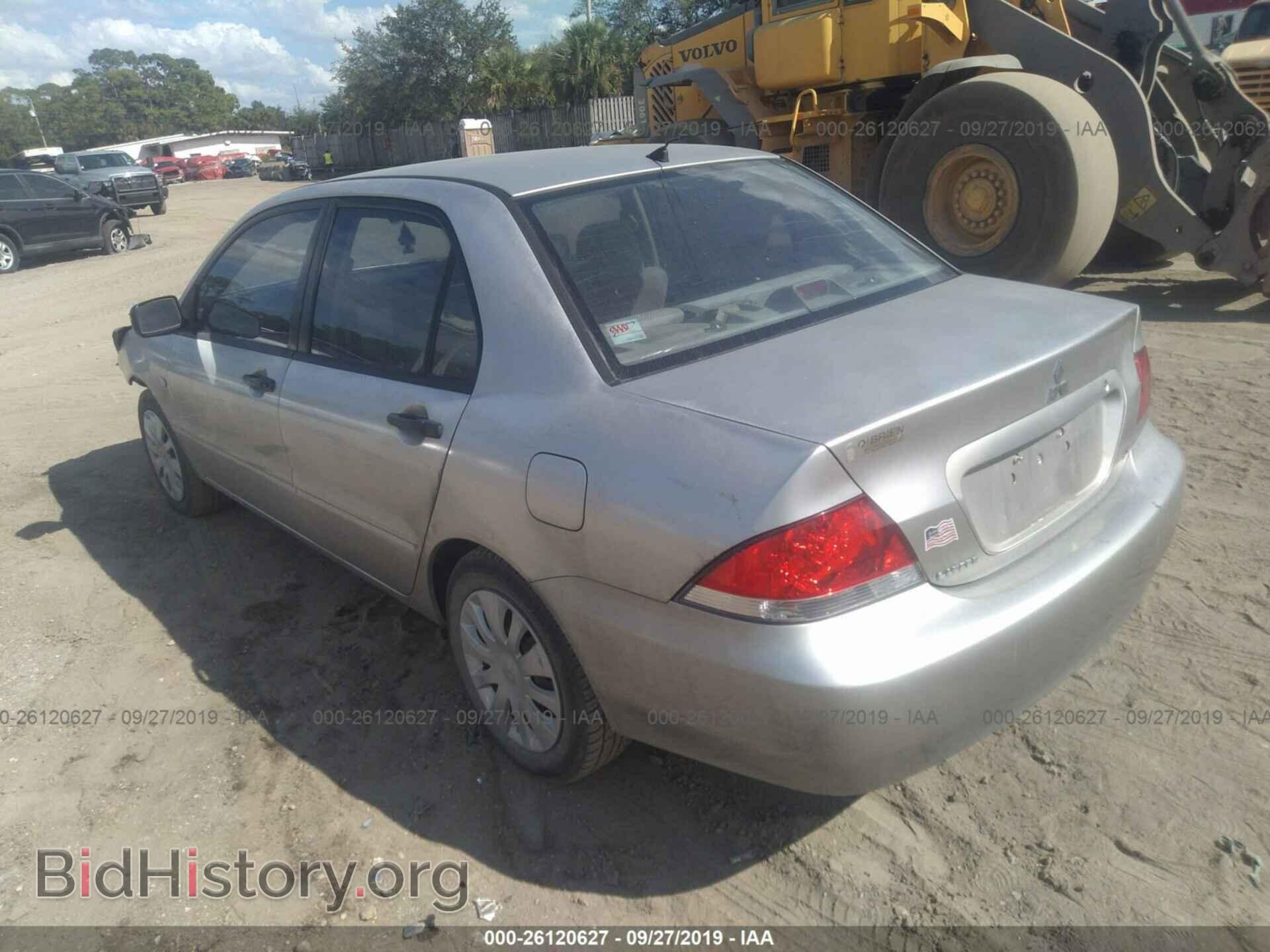 2006 MITSUBISHI LANCER - VIN: JA3AJ26E46U060718 - Фото 3