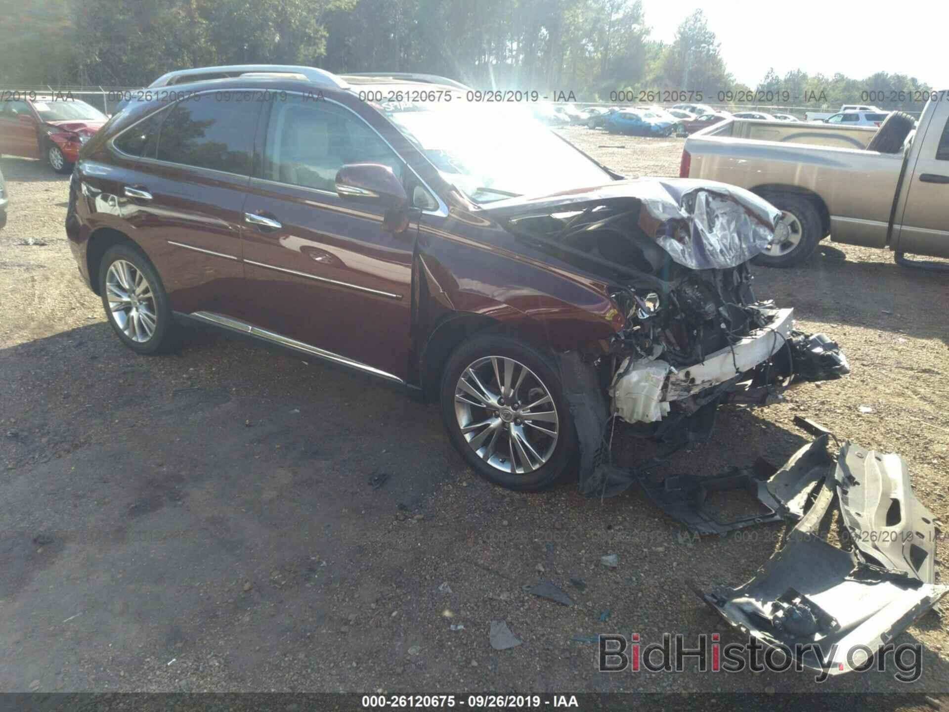 Photo 2T2ZK1BA3DC087137 - LEXUS RX 2013