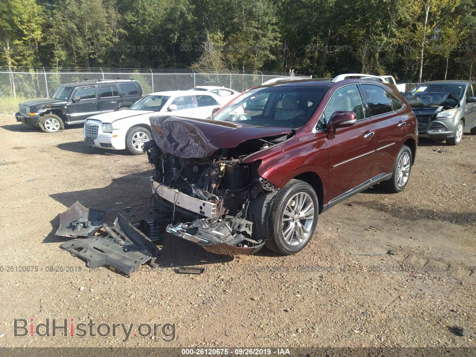 2013 LEXUS RX - VIN: 2T2ZK1BA3DC087137 - Photo 2