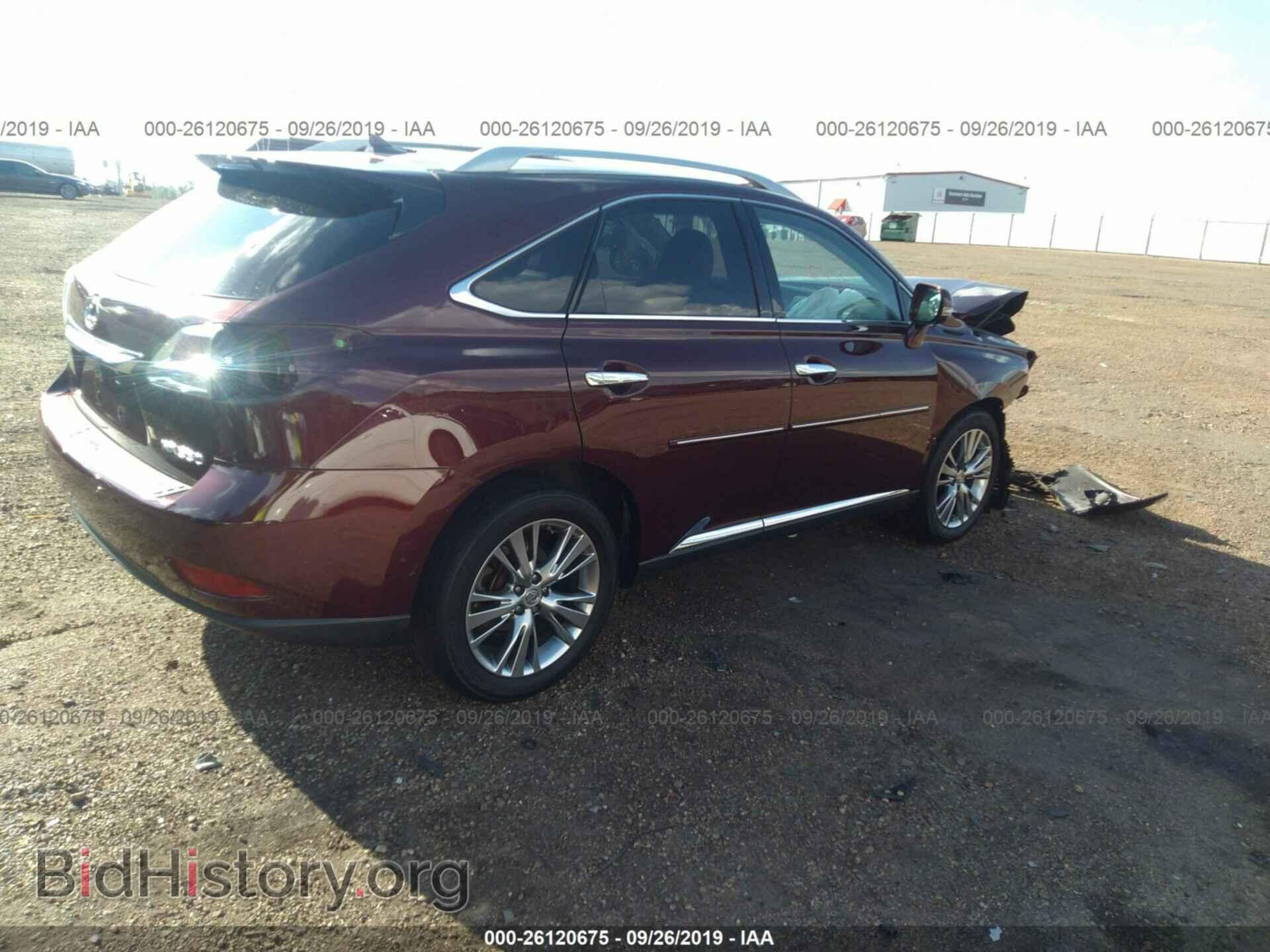 2013 LEXUS RX - VIN: 2T2ZK1BA3DC087137 - Photo 4