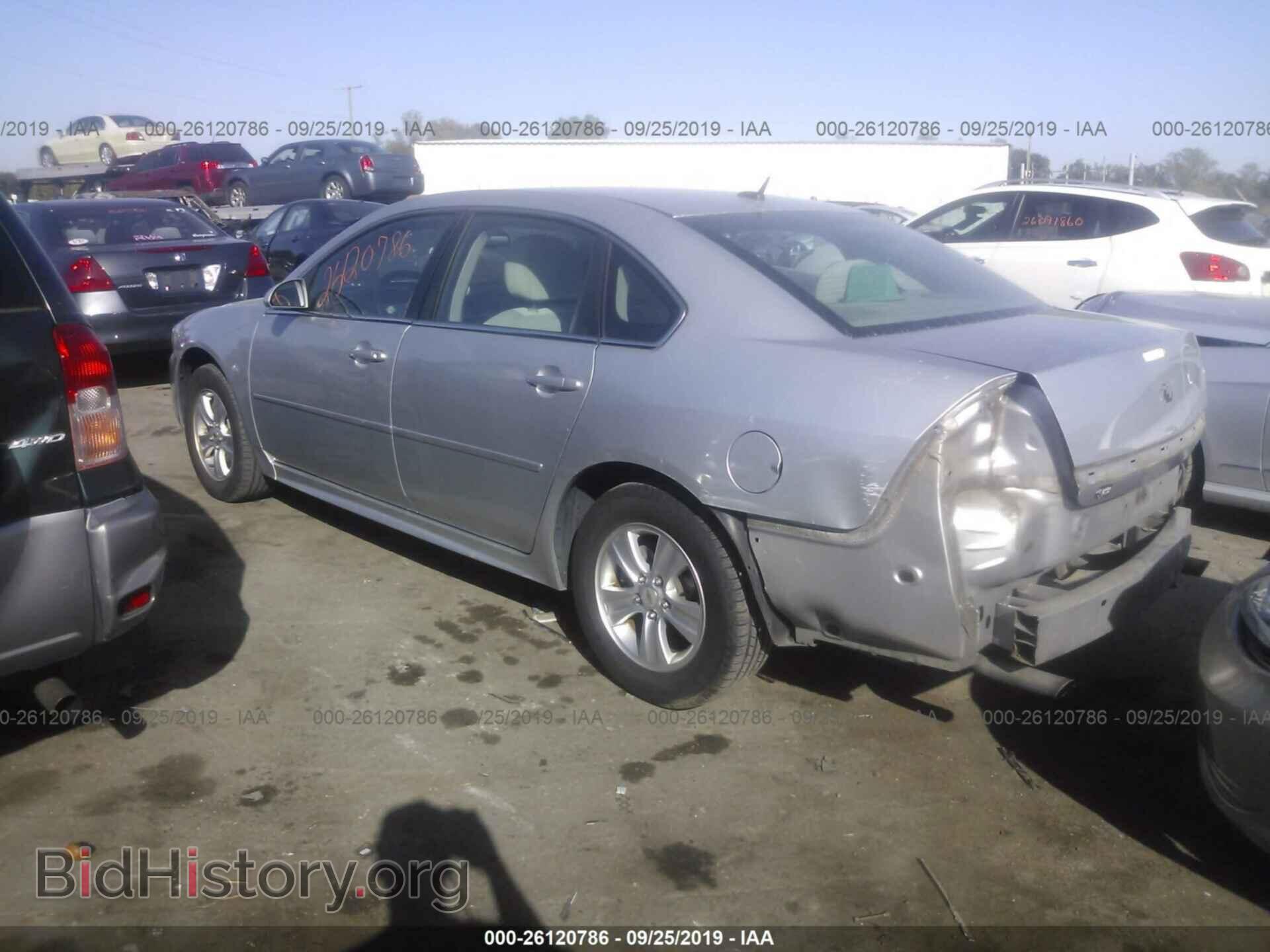 2012 CHEVROLET IMPALA - VIN: 2G1WF5E38C1214566 - Фото 3