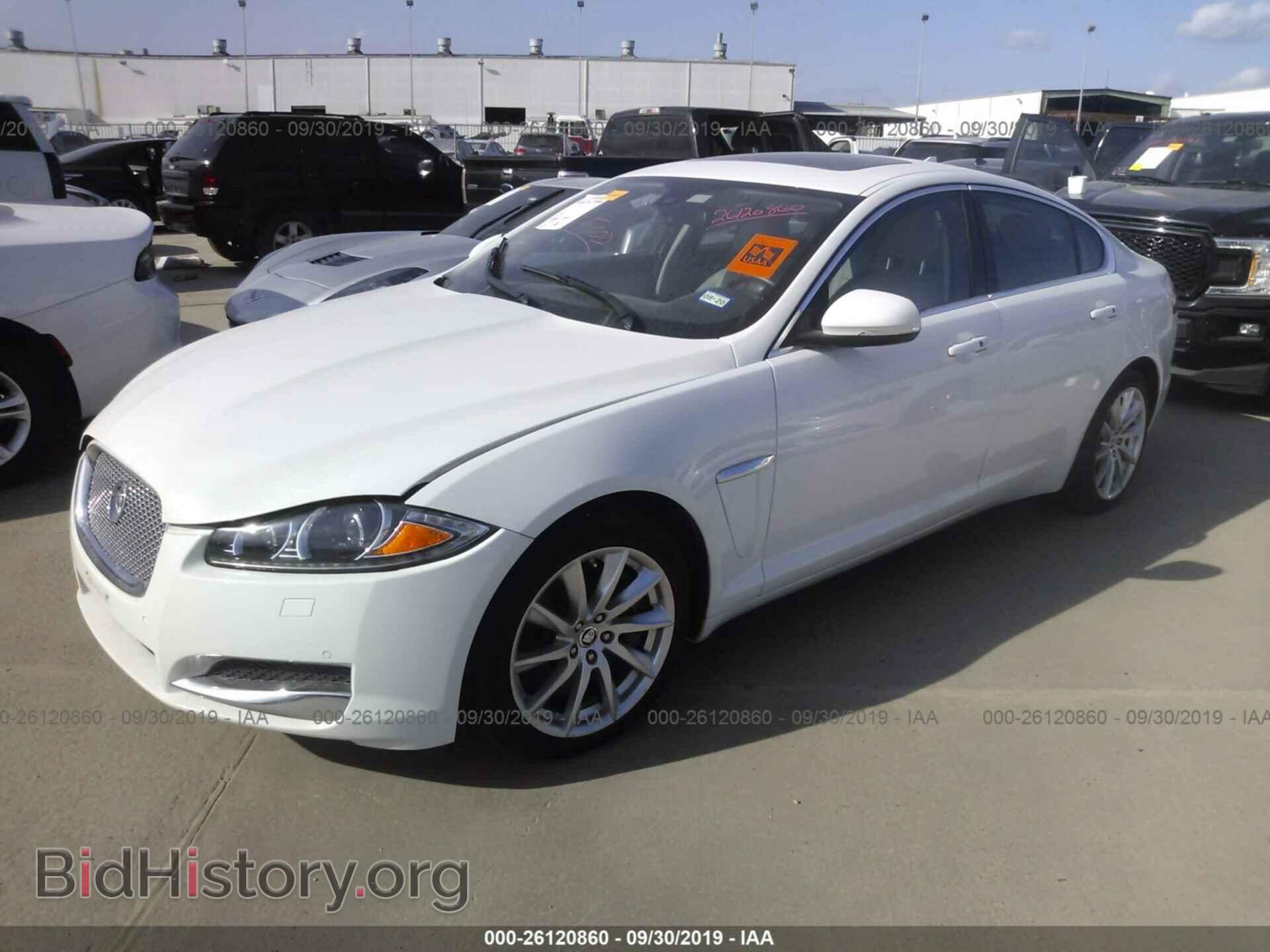 2013 JAGUAR XF - VIN: SAJWA0ES1DPS74209 - Фото 2