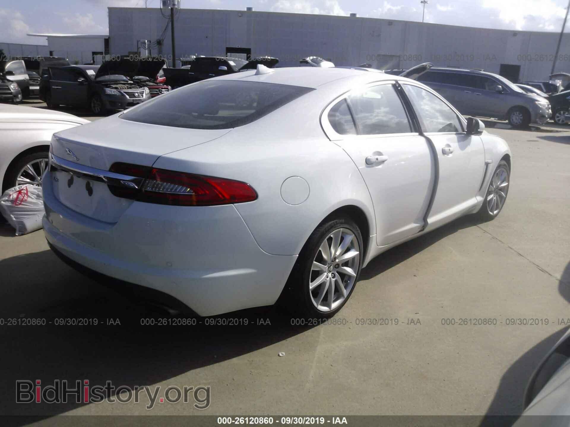 2013 JAGUAR XF - VIN: SAJWA0ES1DPS74209 - Фото 4