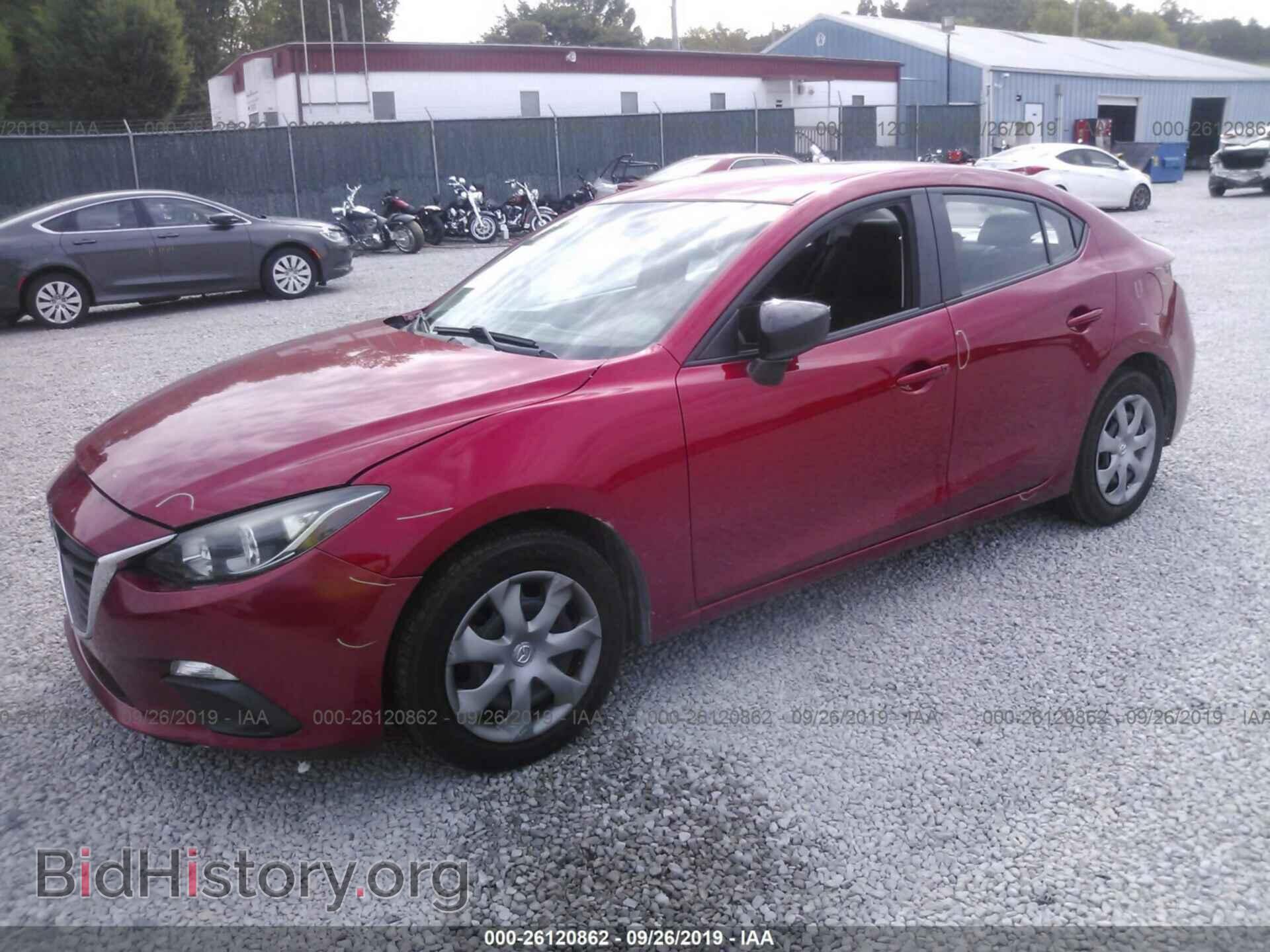 2014 MAZDA 3 - VIN: JM1BM1T78E1173956 - Фото 2