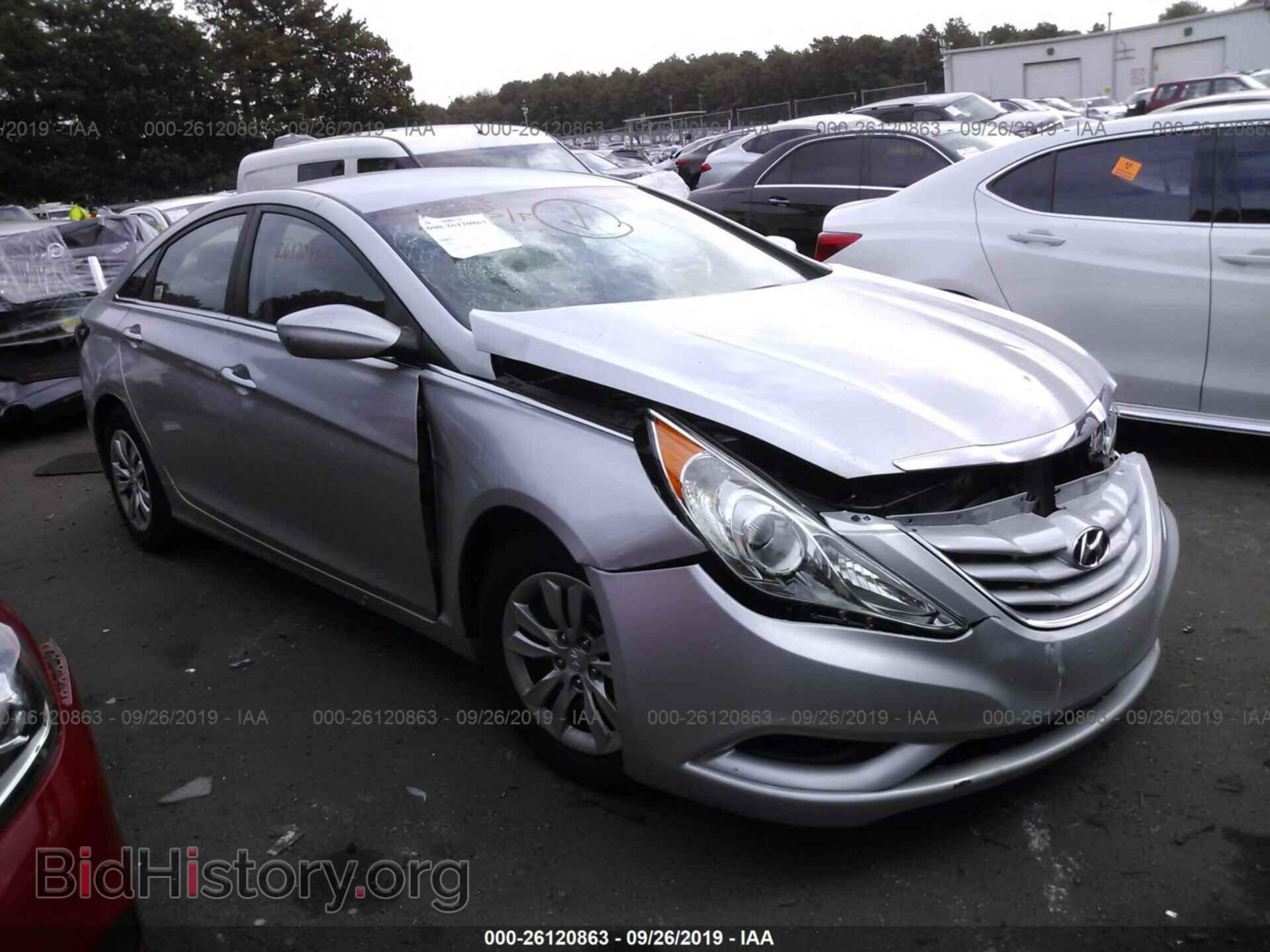 Photo 5NPEB4AC1CH361227 - HYUNDAI SONATA 2012