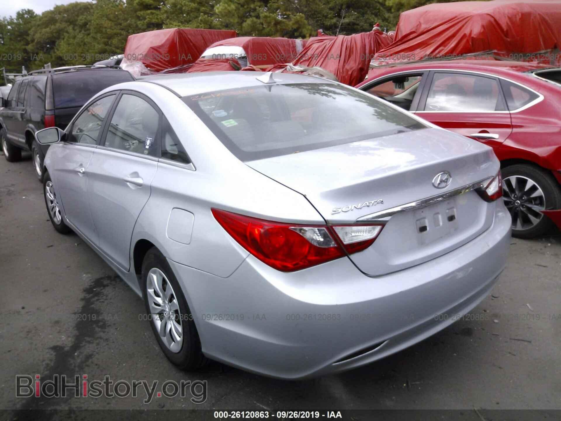 2012 HYUNDAI SONATA - VIN: 5NPEB4AC1CH361227 - Фото 3