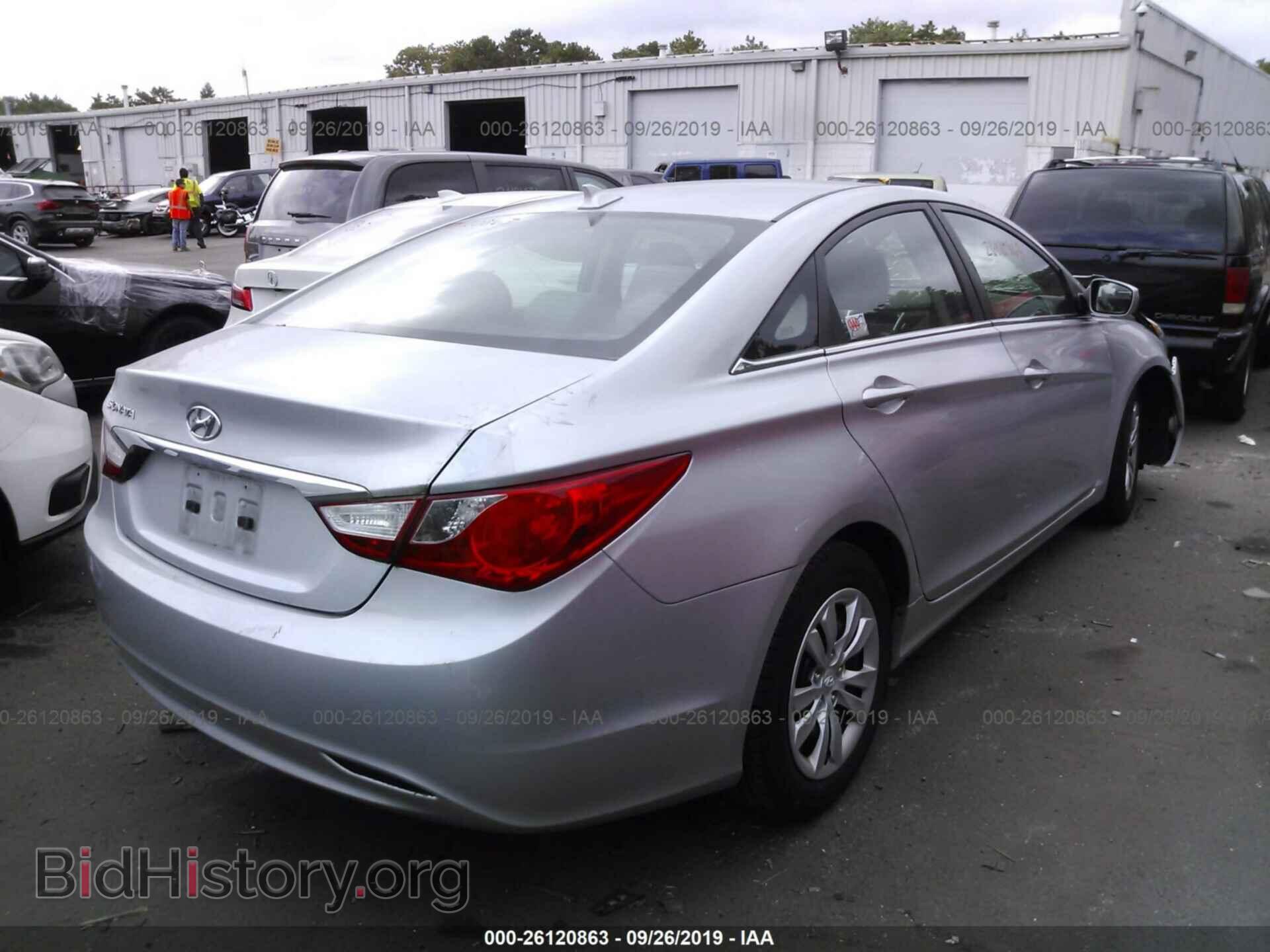 2012 HYUNDAI SONATA - VIN: 5NPEB4AC1CH361227 - Фото 4