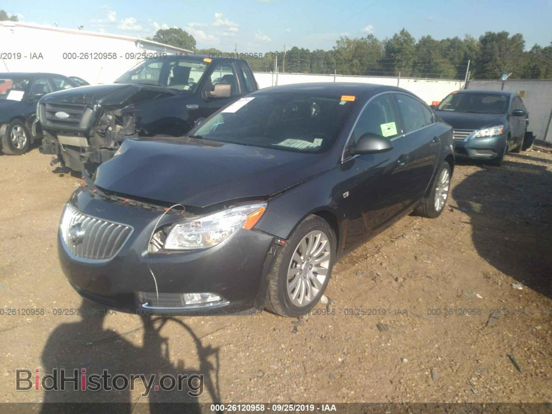 2011 BUICK REGAL - VIN: 2G4GN5EC0B9186305 - Фото 2