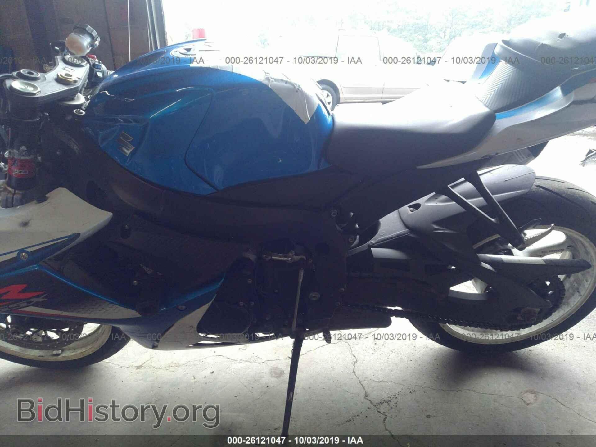 2013 SUZUKI GSX-R600 - VIN: JS1GN7FA5D2102309 - Фото 9