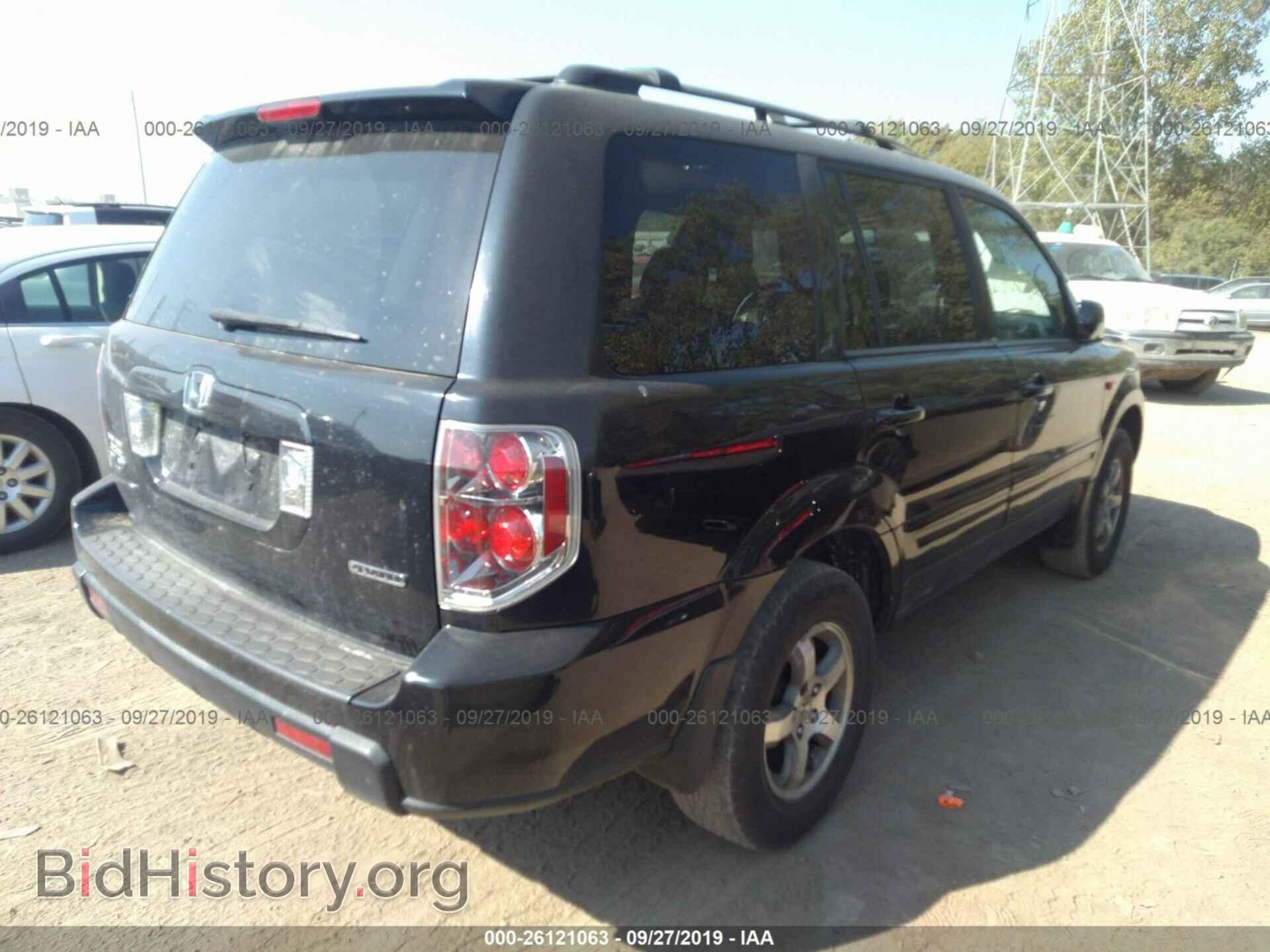 2006 HONDA PILOT - VIN: 2HKYF18426H543957 - Фото 4