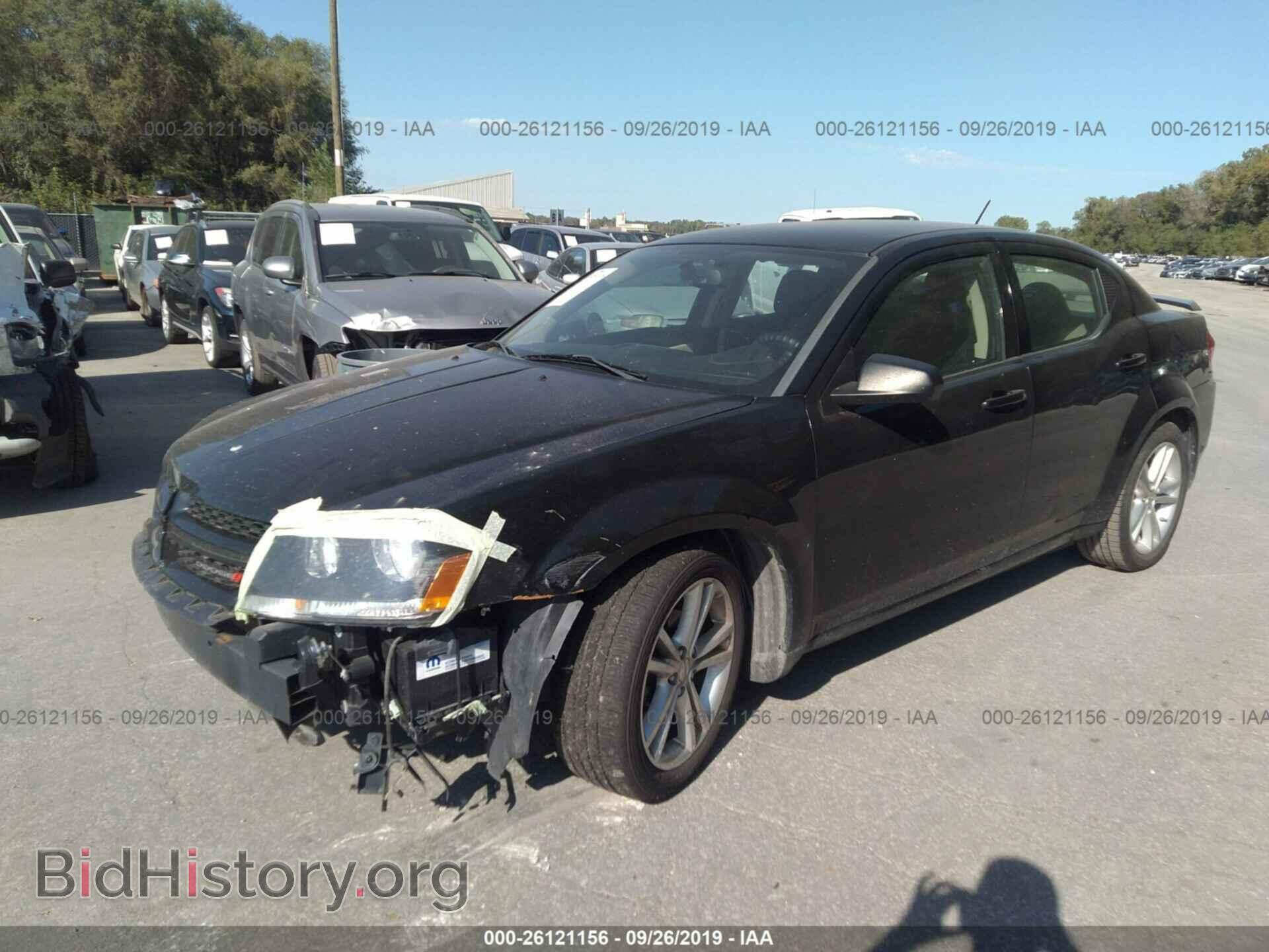 2014 DODGE AVENGER - VIN: 1C3CDZAB2EN162412 - Photo 2