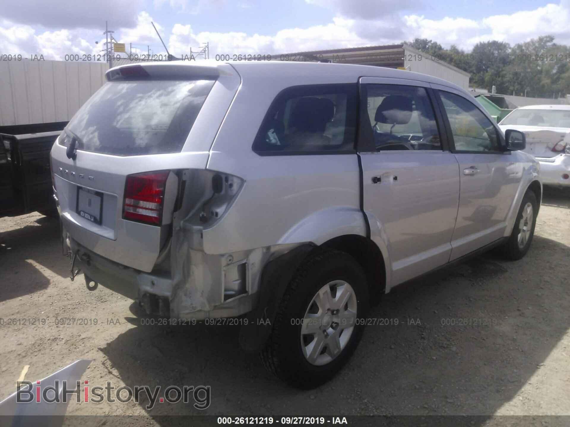 2012 DODGE JOURNEY - VIN: 3C4PDCAB7CT389795 - Фото 4