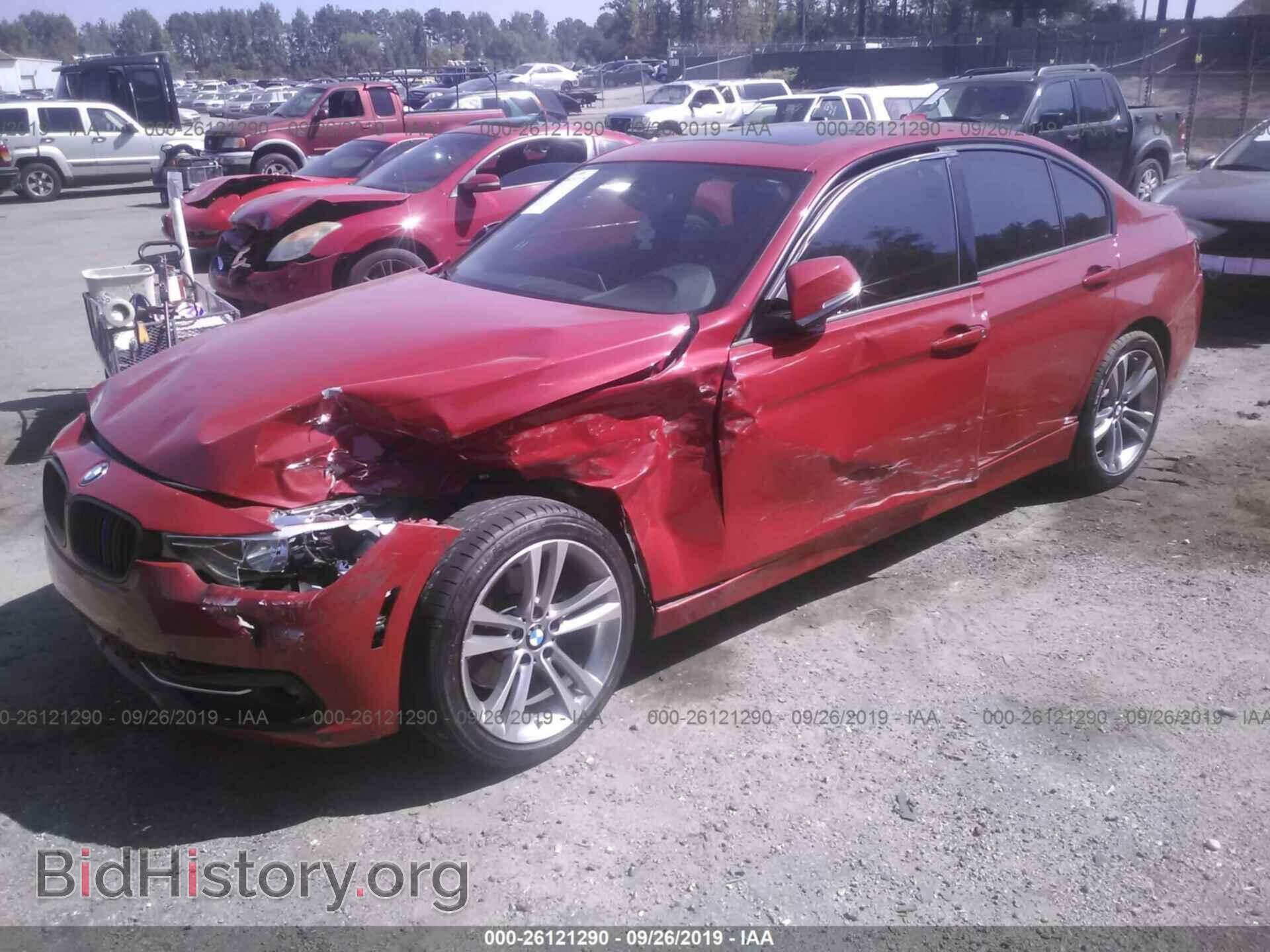 2016 BMW 328 - VIN: WBA8E9G50GNT82308 - Фото 2