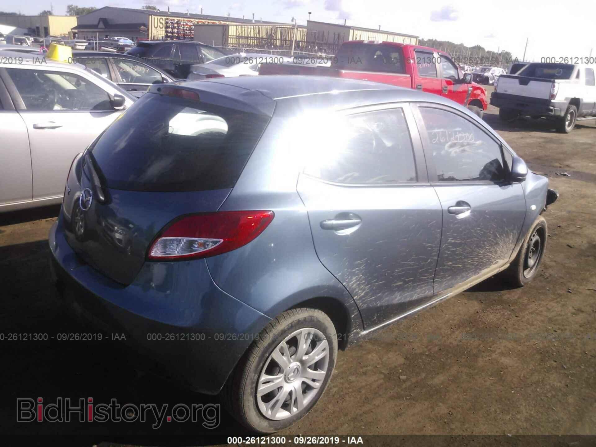 2014 MAZDA MAZDA2 - VIN: JM1DE1KY8E0185661 - Фото 4