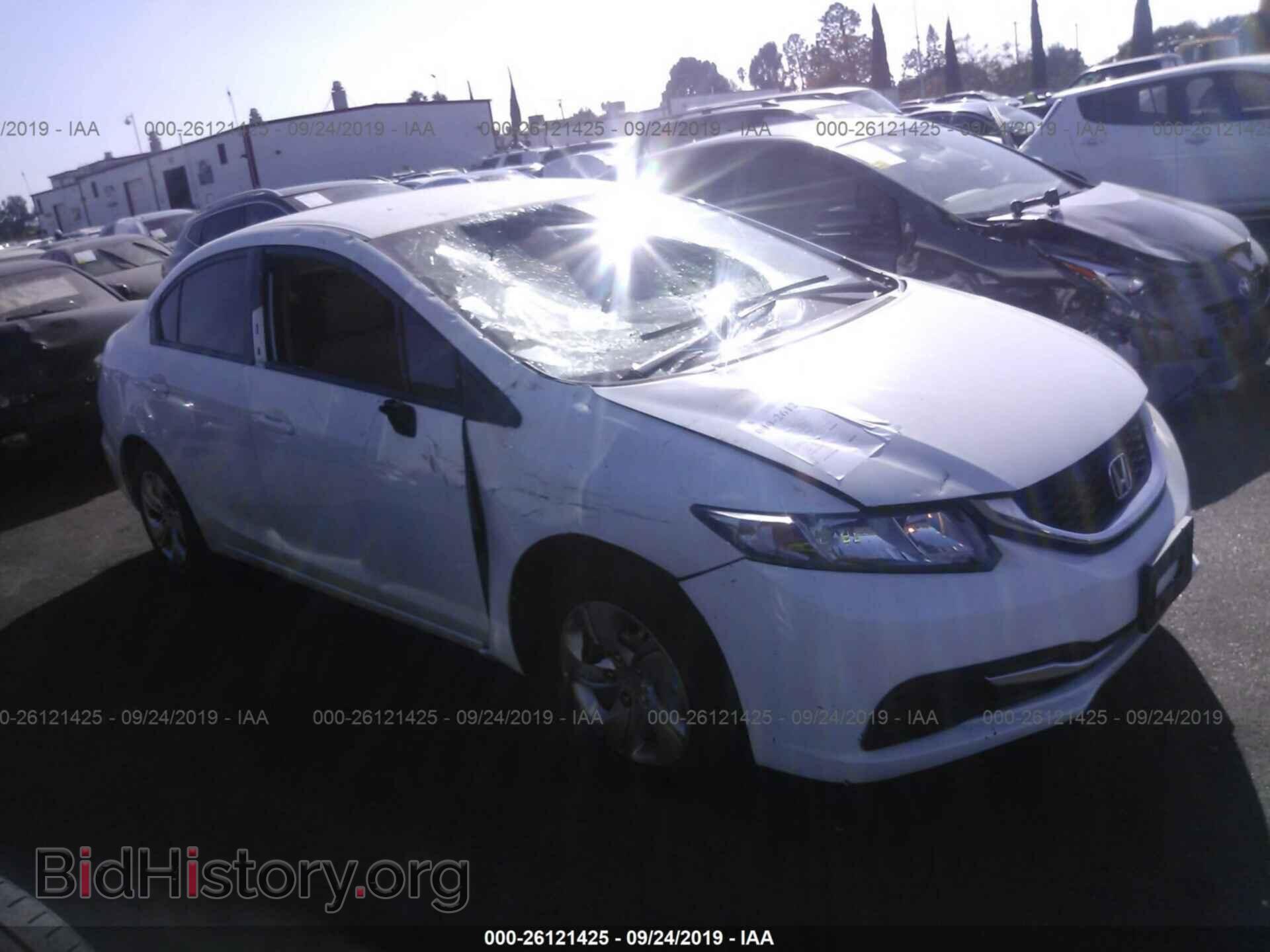 Фотография 19XFB2F59EE269549 - HONDA CIVIC 2014