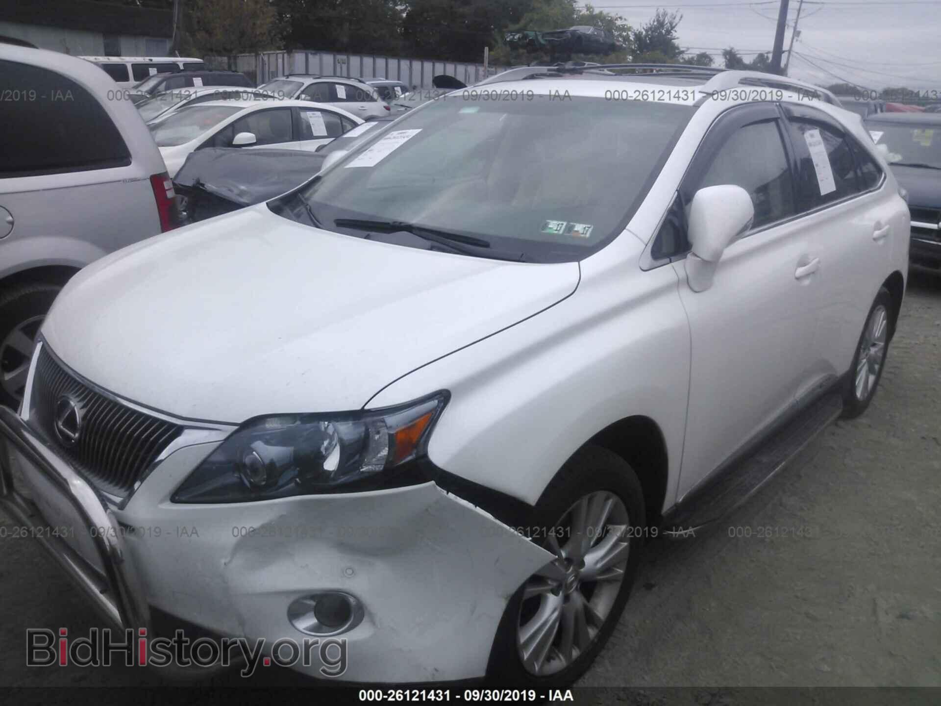 2011 LEXUS RX - VIN: JTJBC1BA9B2418718 - Фото 2