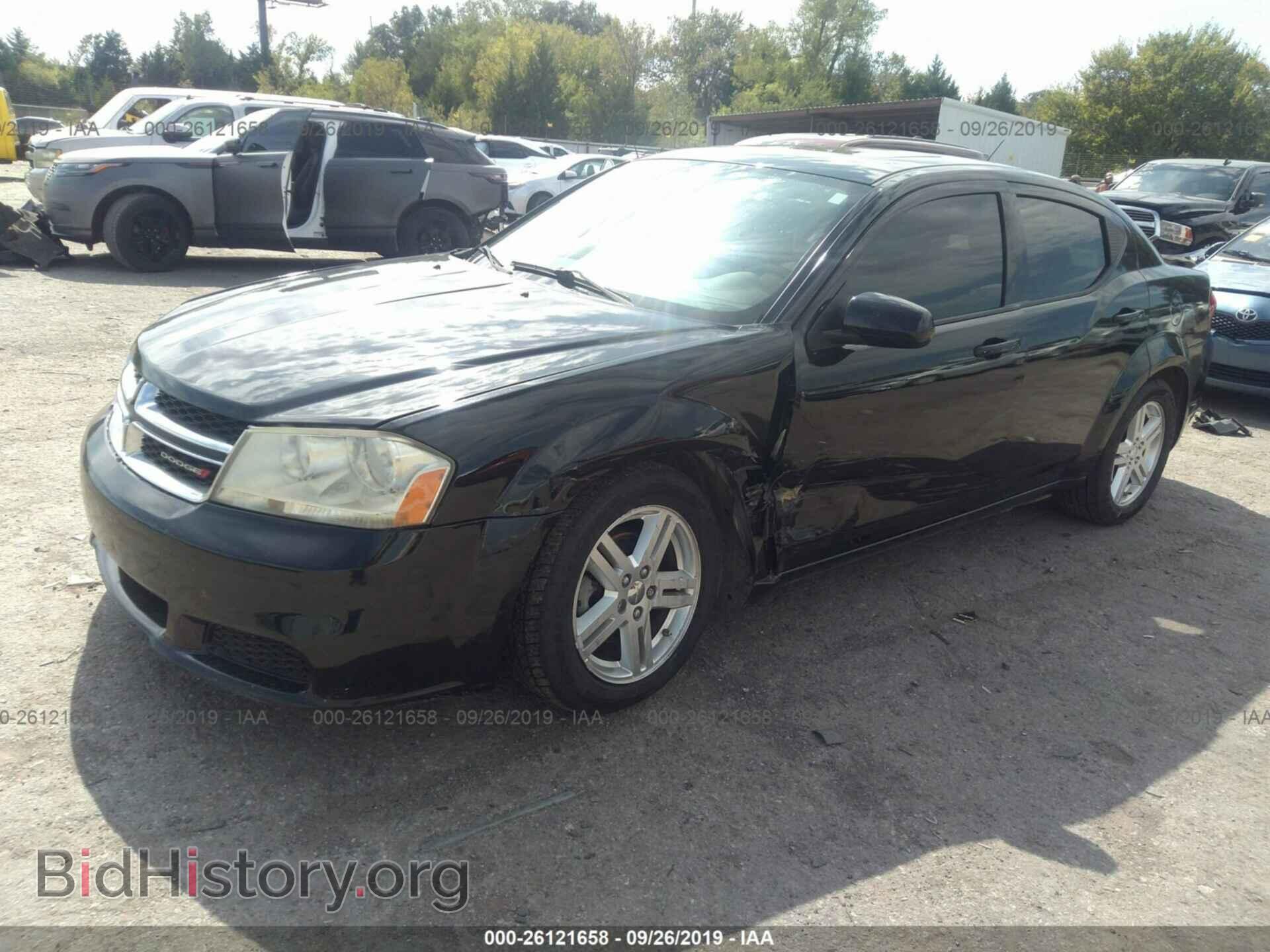 2011 DODGE AVENGER - VIN: 1B3BD1FB2BN622442 - Фото 2