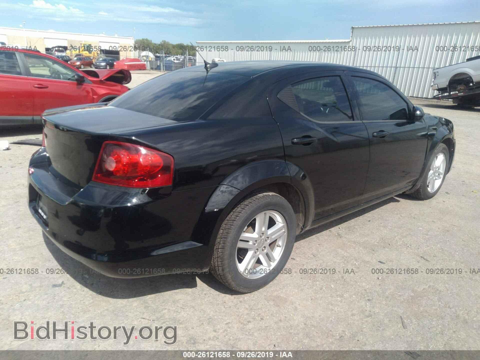 2011 DODGE AVENGER - VIN: 1B3BD1FB2BN622442 - Фото 4