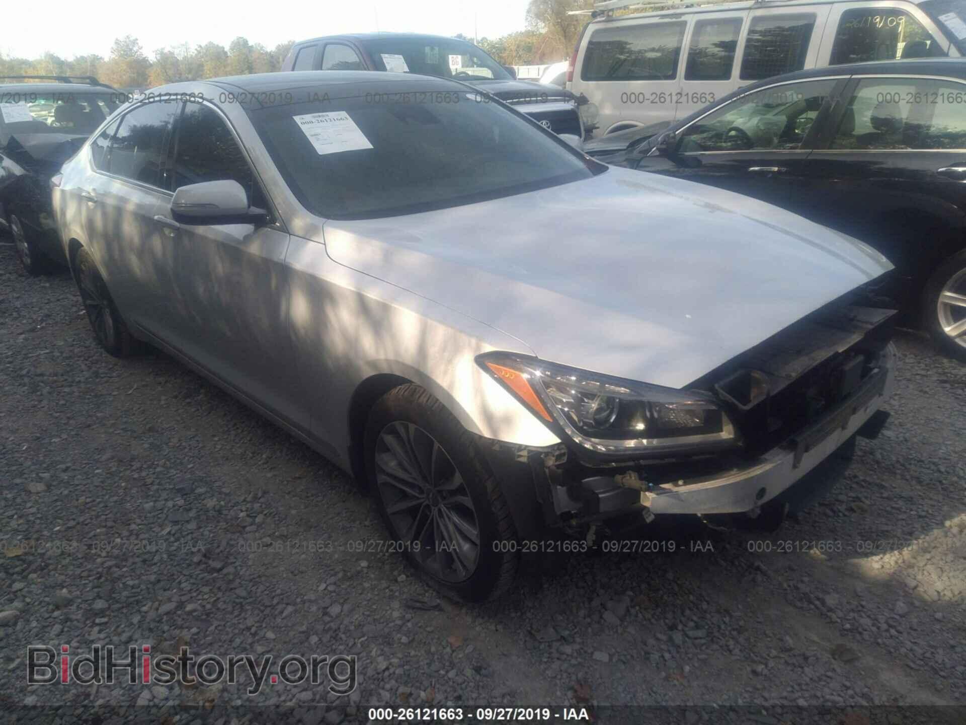 Photo KMHGN4JE3FU072874 - HYUNDAI GENESIS 2015