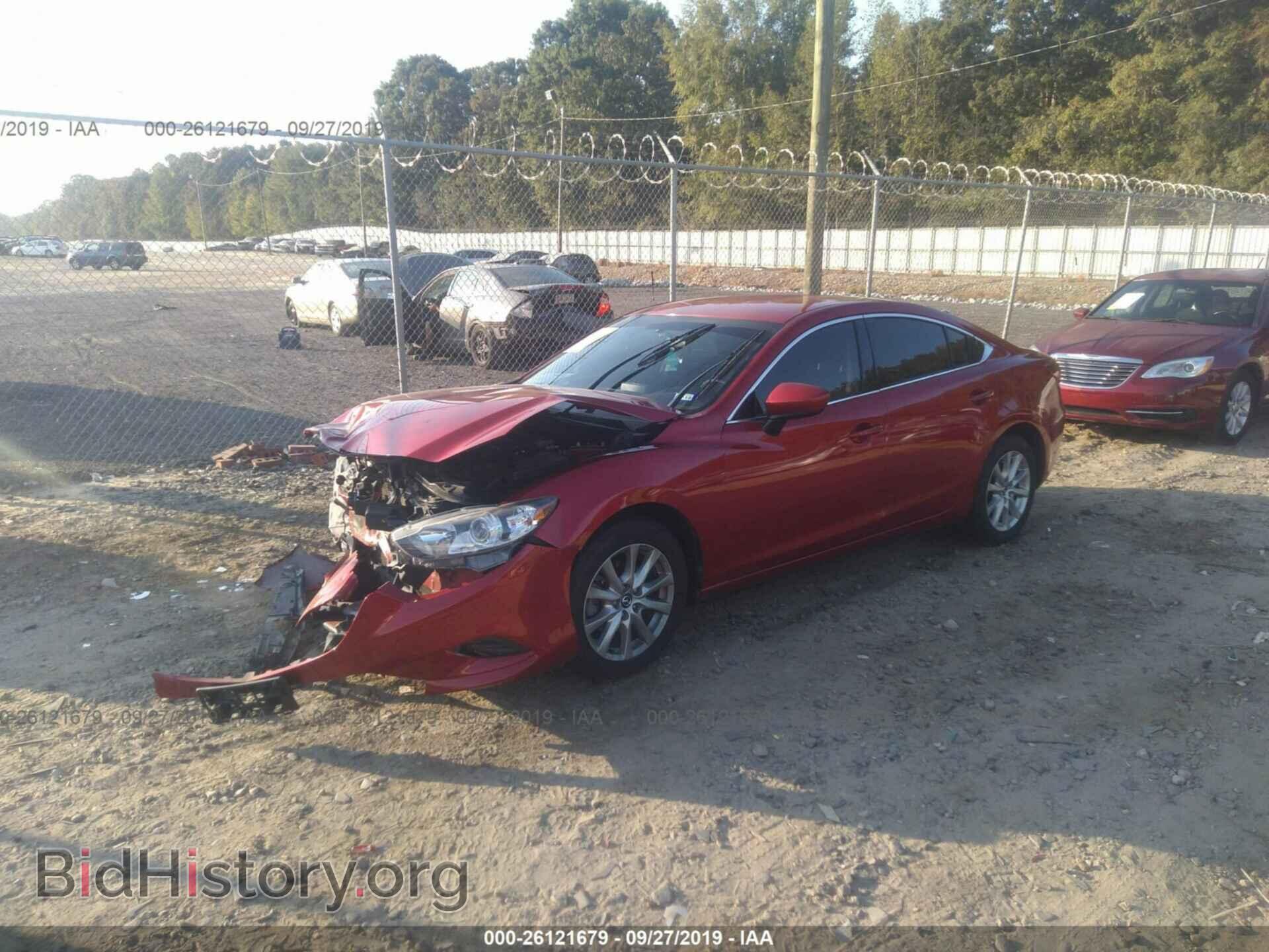 2016 MAZDA 6 - VIN: JM1GJ1U58G1469767 - Фото 2