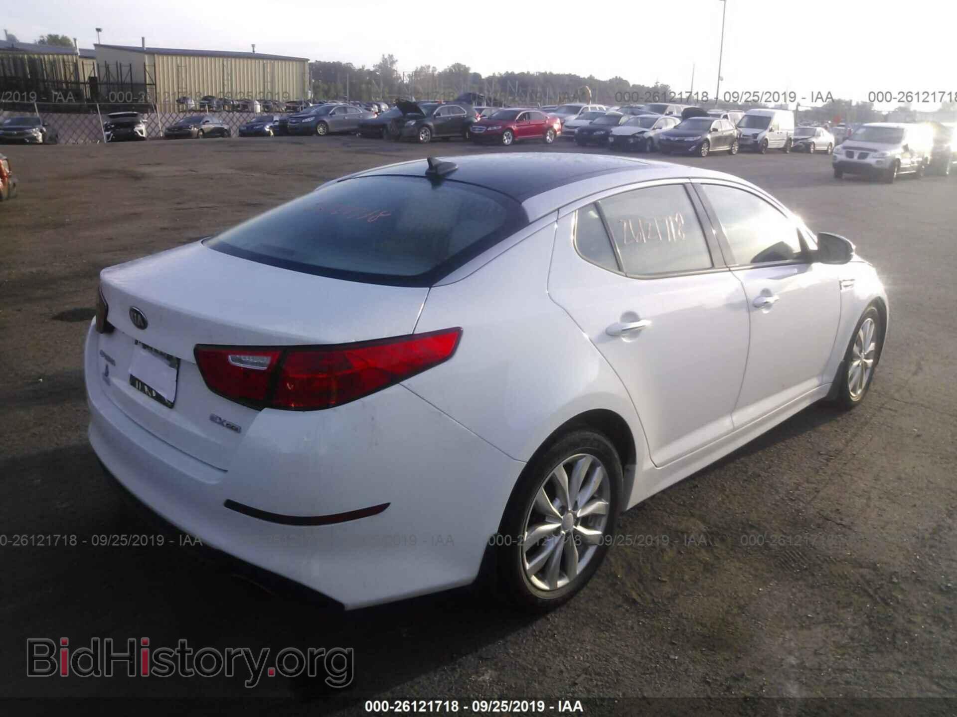 2015 KIA OPTIMA - VIN: 5XXGN4A72FG382204 - Photo 4