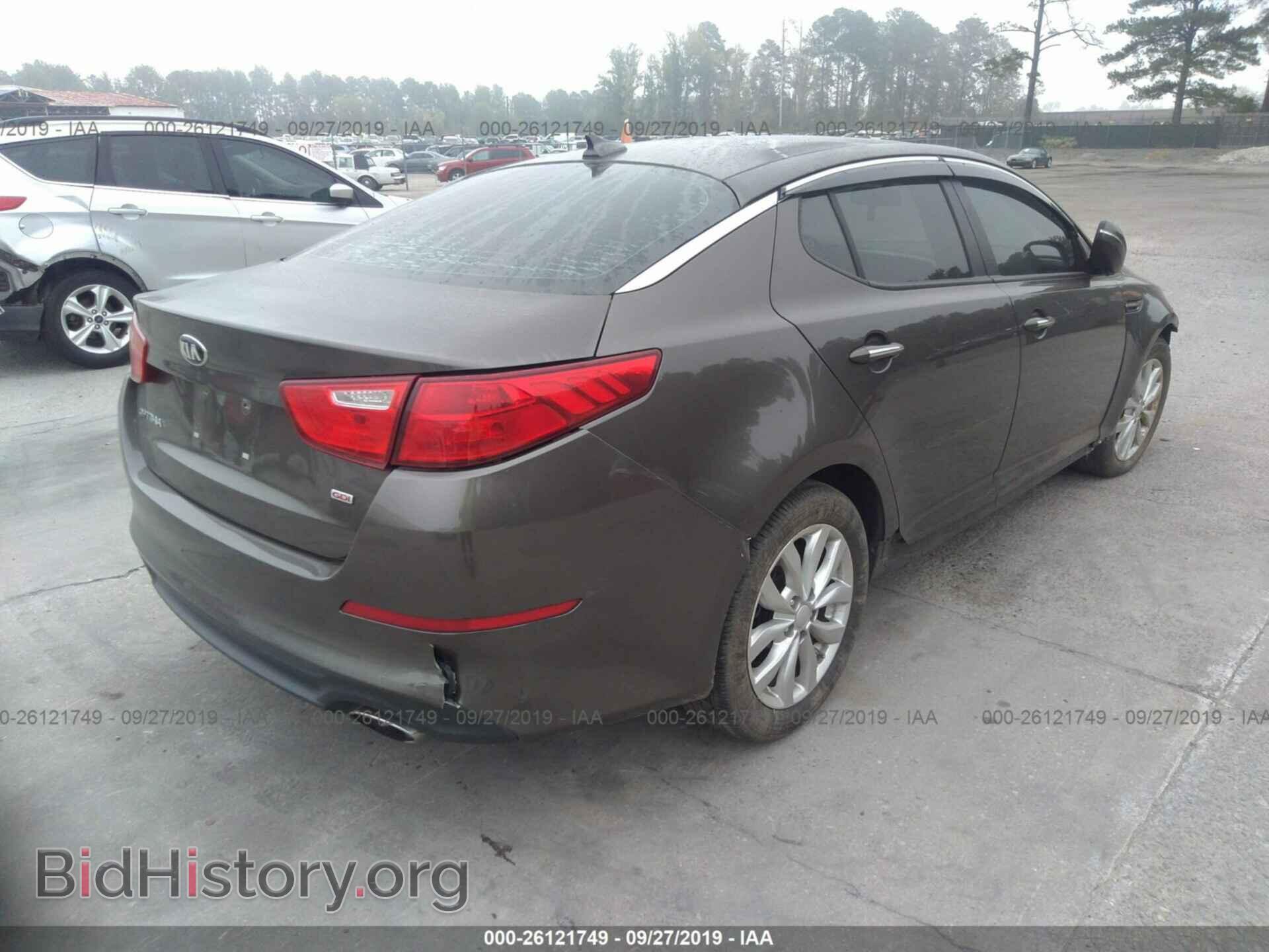 2014 KIA OPTIMA - VIN: 5XXGM4A77EG314708 - Photo 4