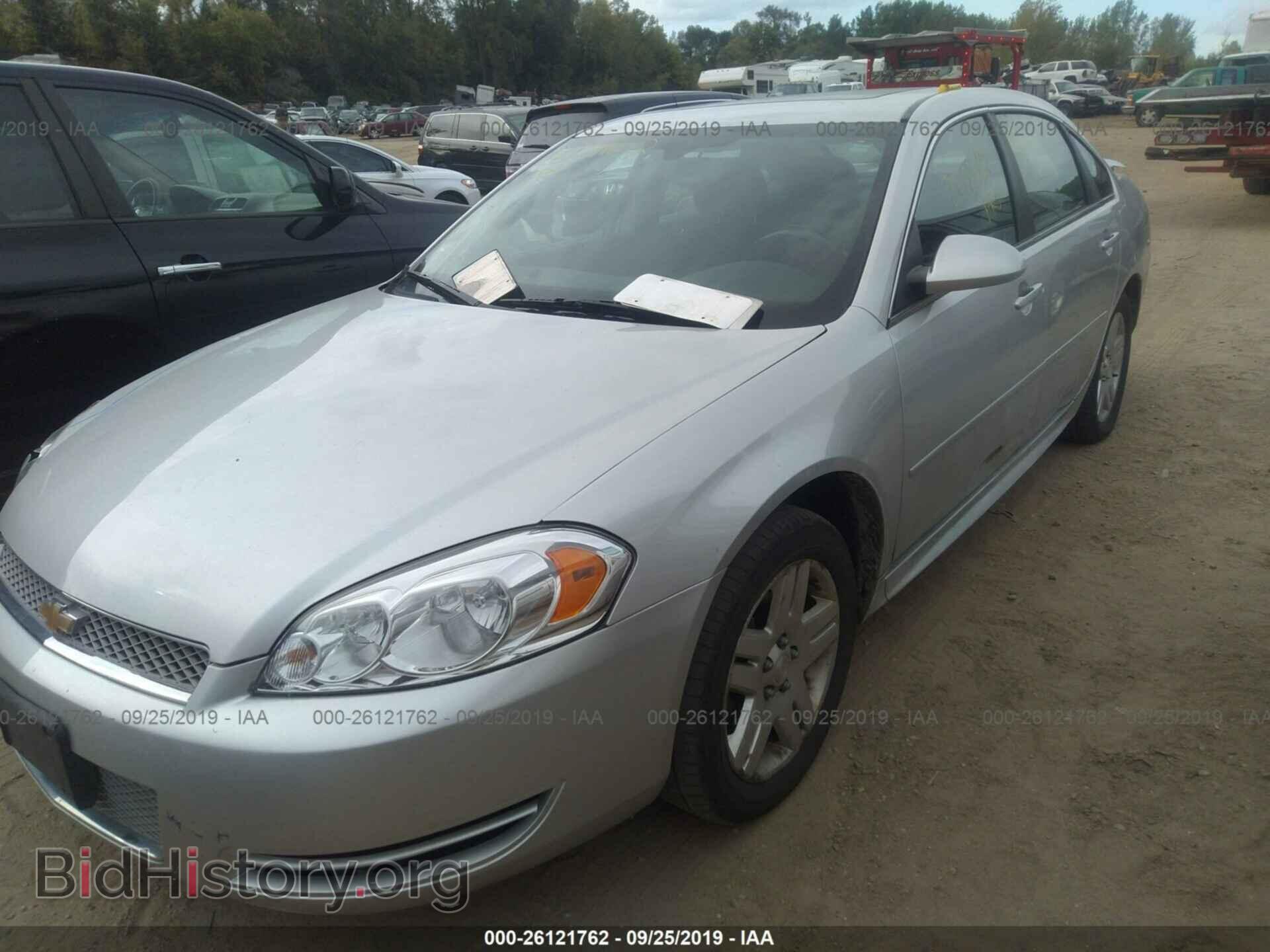 2013 CHEVROLET IMPALA - VIN: 2G1WG5E38D1181213 - Фото 2