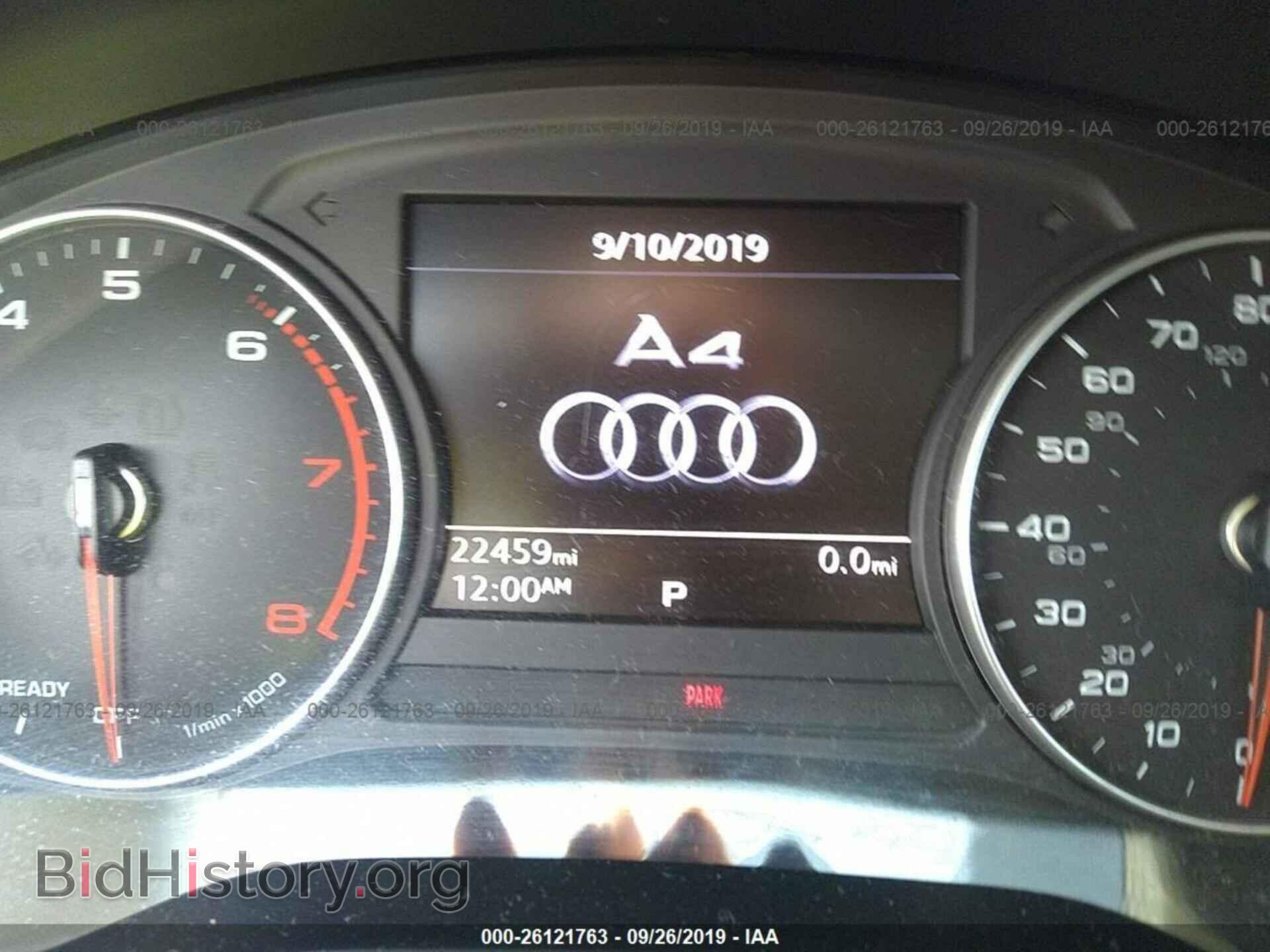 2017 AUDI A4 - VIN: WAUGMAF42HA139536 - Фото 7