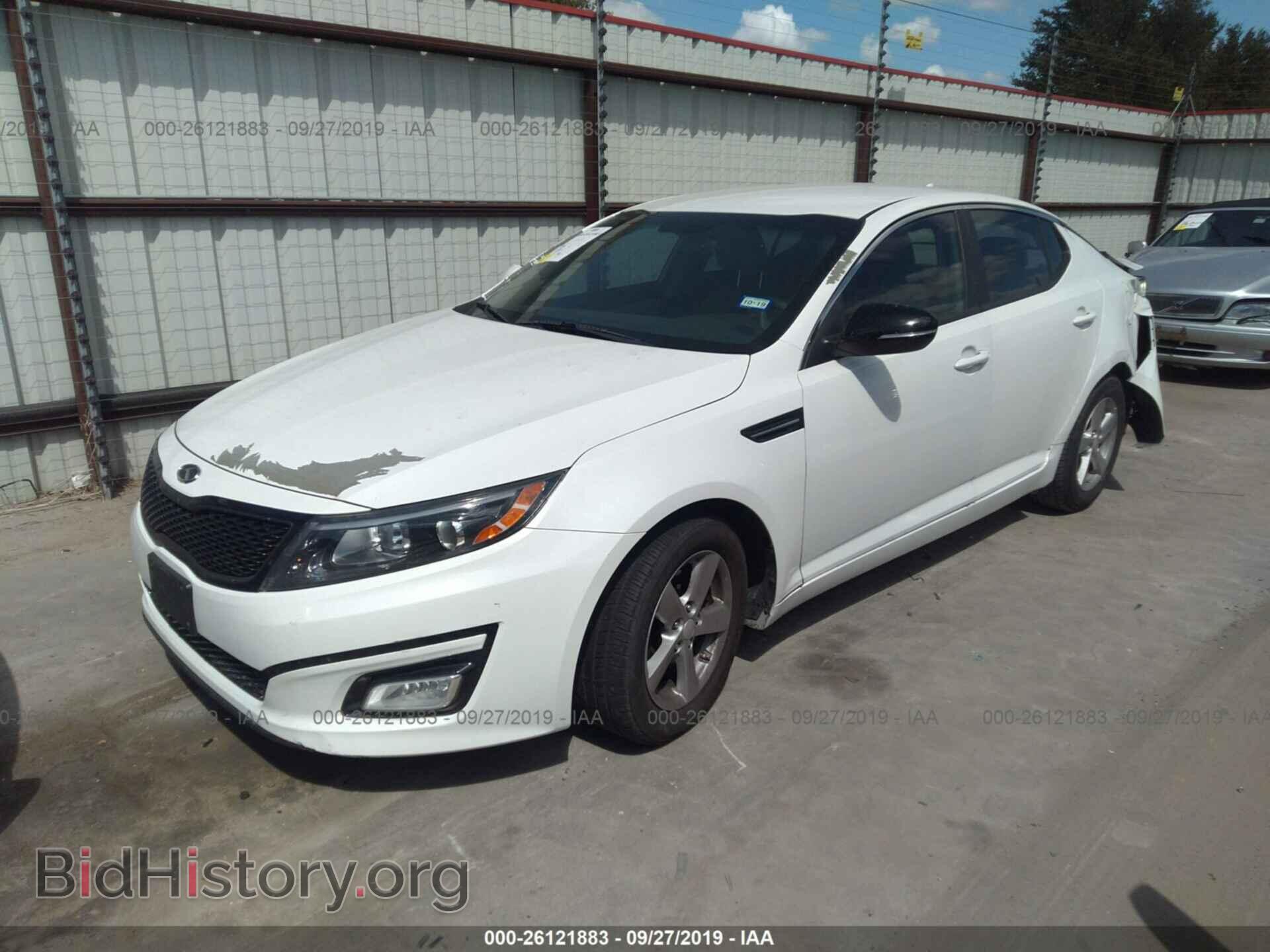 2014 KIA OPTIMA - VIN: 5XXGM4A79EG325998 - Фото 2