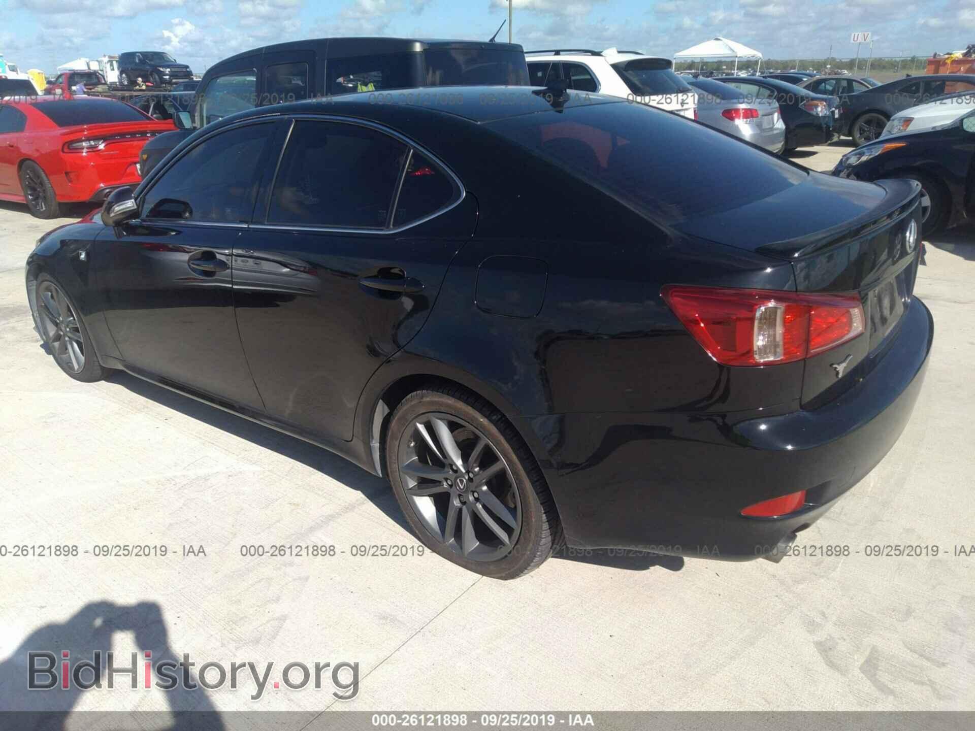 2011 LEXUS IS - VIN: JTHBF5C24B2100433 - Фото 3