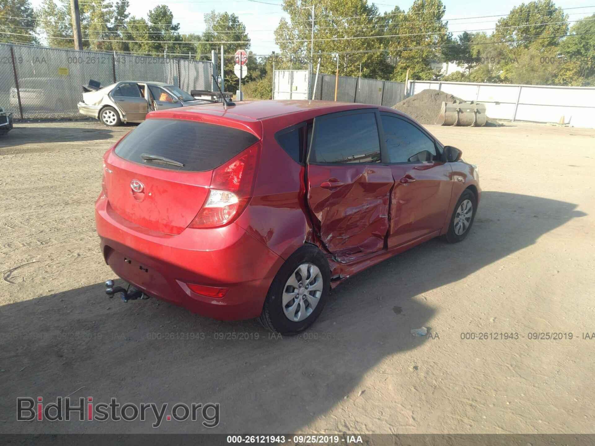 2015 HYUNDAI ACCENT - VIN: KMHCT5AE7FU213200 - Фото 4