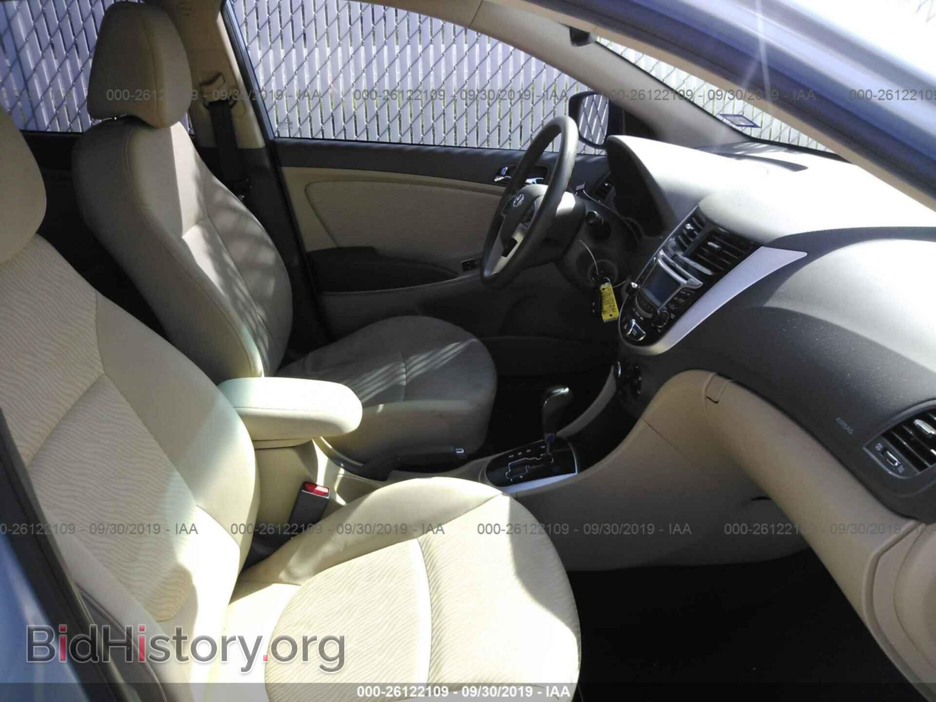 2013 HYUNDAI ACCENT - VIN: KMHCU4AE1DU351030 - Фото 5